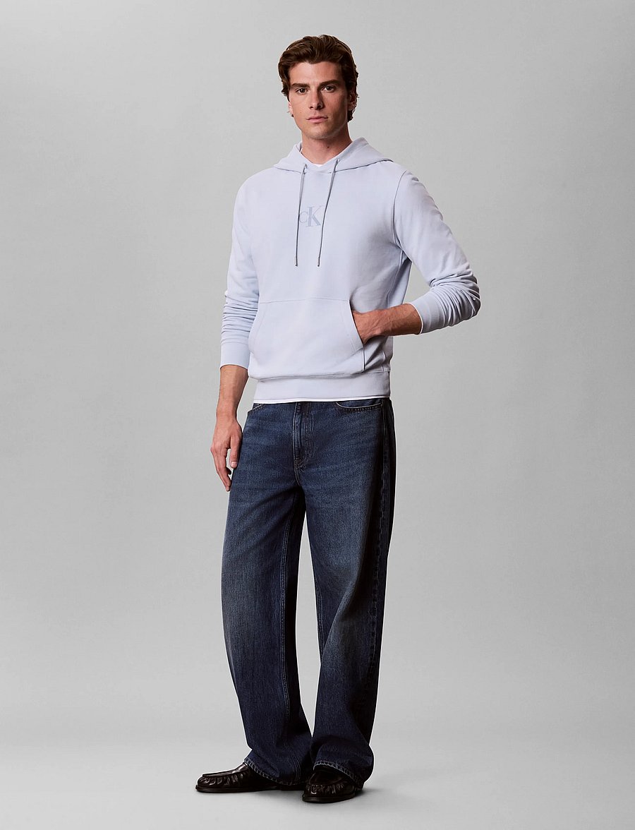 Calvin Klein Jeans - CL LS 350TERRY MICRO MNLG HOODIE - kapuzenpullover - plein air - 0