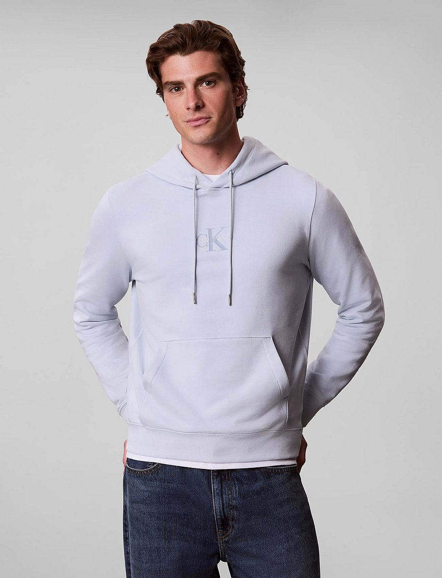 Calvin Klein Jeans - CL LS 350TERRY MICRO MNLG HOODIE - kapuzenpullover - plein air - 3