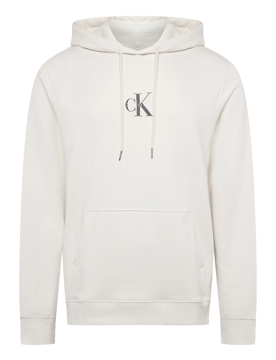Calvin Klein Jeans - CL LS 350TERRY MICRO MNLG HOODIE - kapuutsiga pusad - tofu - 0