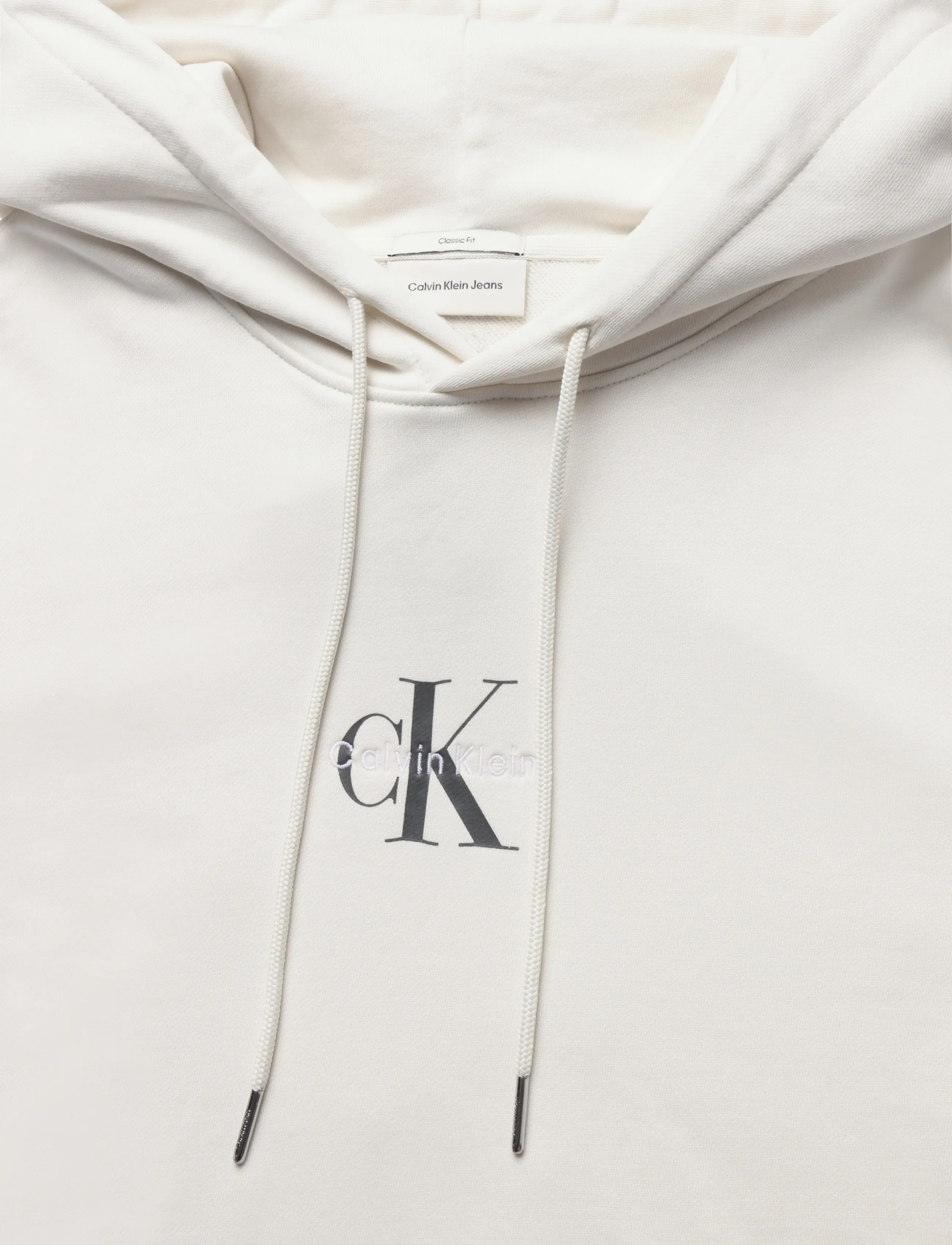 Calvin Klein Jeans - CL LS 350TERRY MICRO MNLG HOODIE - kapuutsiga pusad - tofu - 2