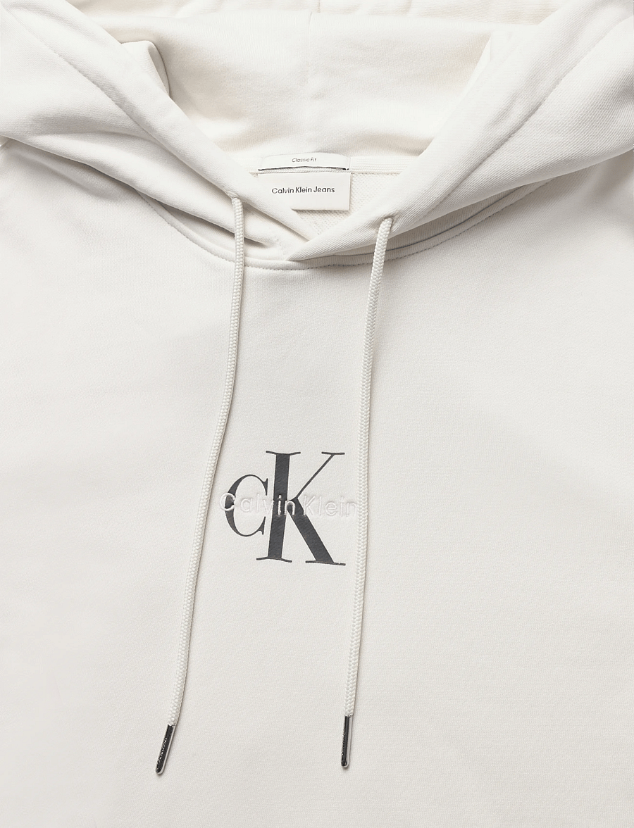 Calvin Klein Jeans - CL LS 350TERRY MICRO MNLG HOODIE - kapuutsiga pusad - tofu - 2