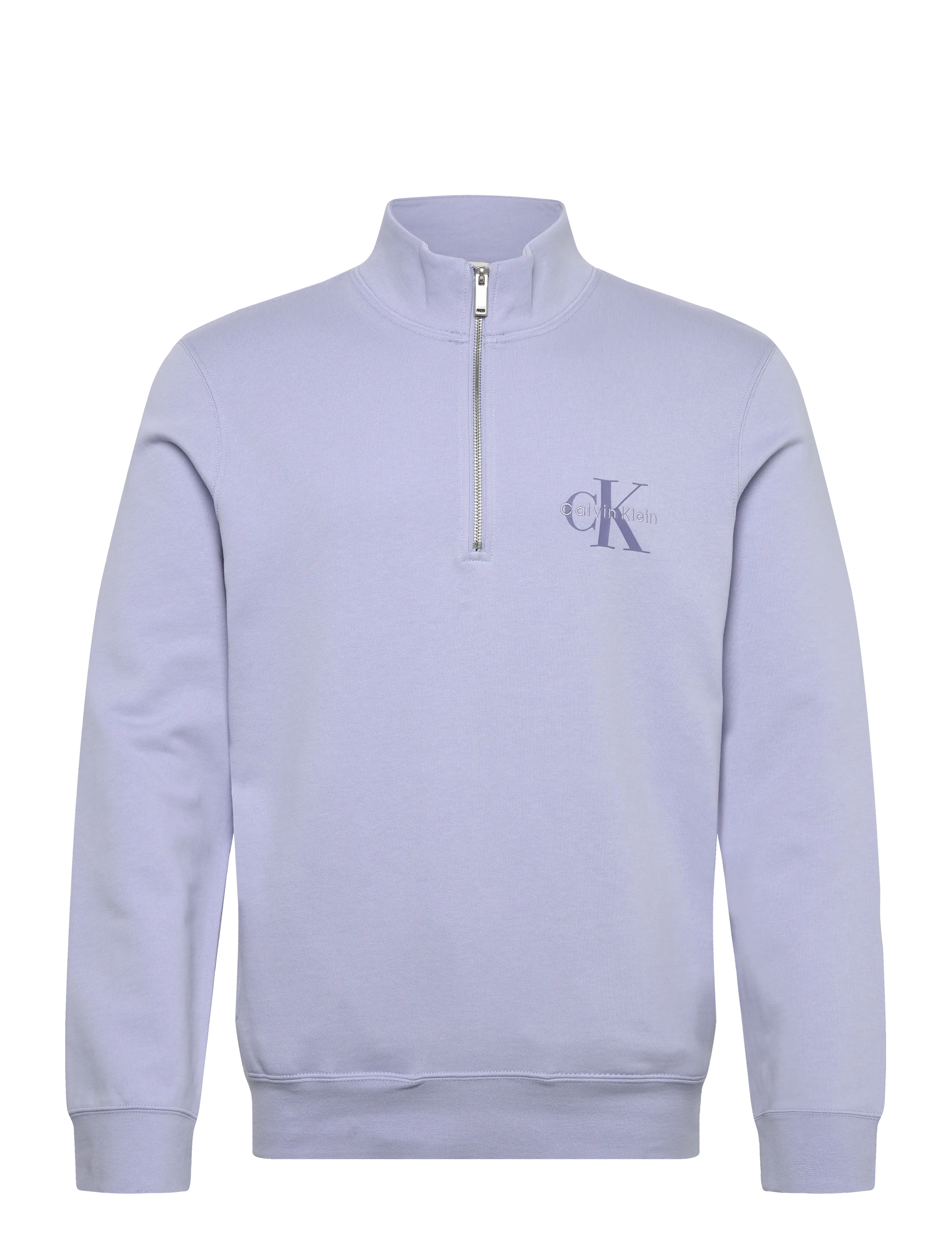 Calvin Klein Jeans CL LS 350TERRY MCRO MNLG QTR ZIP - Tøj - CASUAL BLUE / blue