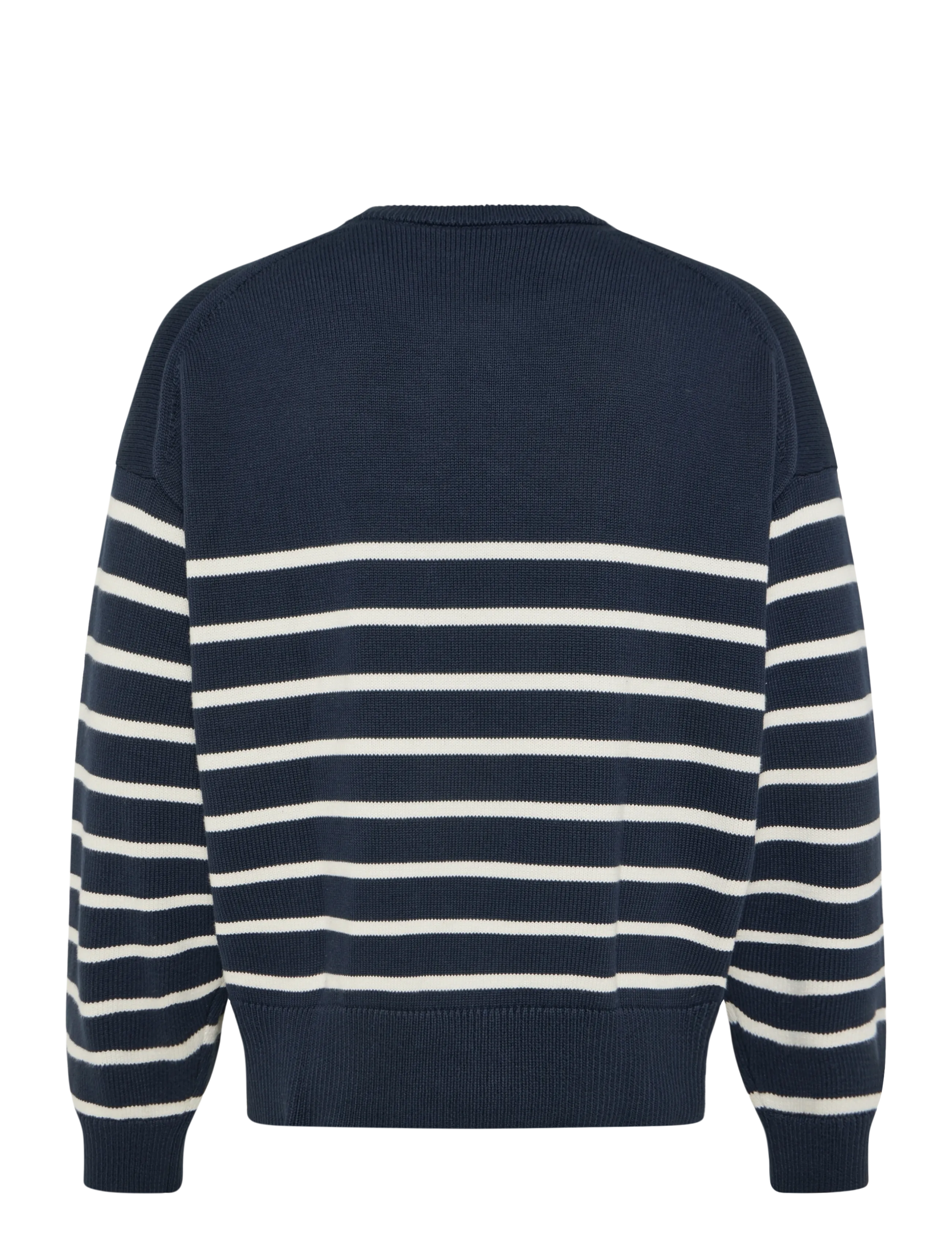 Calvin Klein Jeans - LS RLXD COTTON CREWNK SWTR 7GG - rund hals - dark sapphire - 1