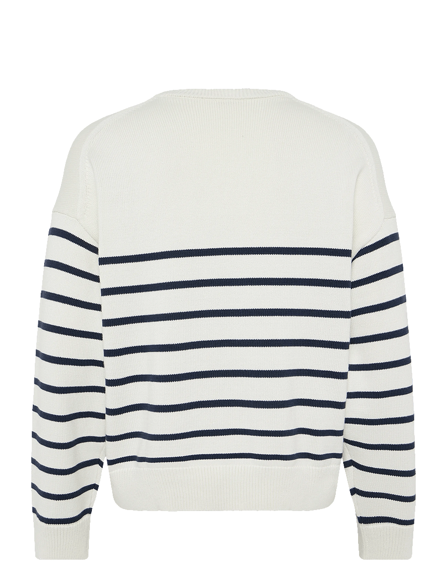 Calvin Klein Jeans - LS RLXD COTTON CREWNK SWTR 7GG - rund hals - tofu - 2