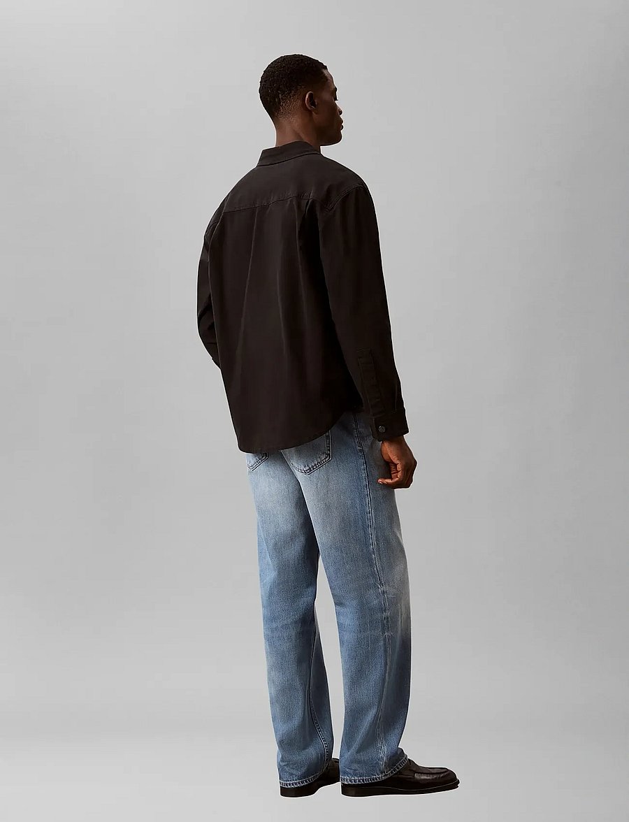 Calvin Klein Jeans - LS MATTY CANVAS SHIRT JKT - shop efter stil - black - 2