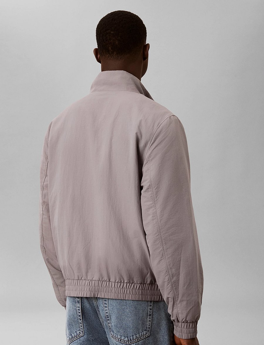 Calvin Klein Jeans - LS PADDED NYLON HARRINGTON JACKE - kevadjoped - convoy - 2