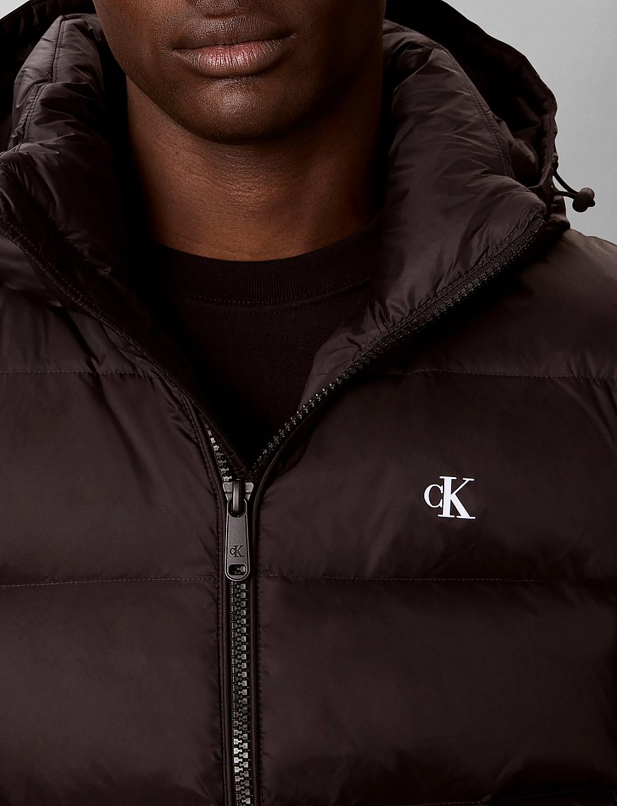 Calvin Klein Jeans - SLS NYLN ZP OFF HOD DWN PUFR VST - westen - black - 5