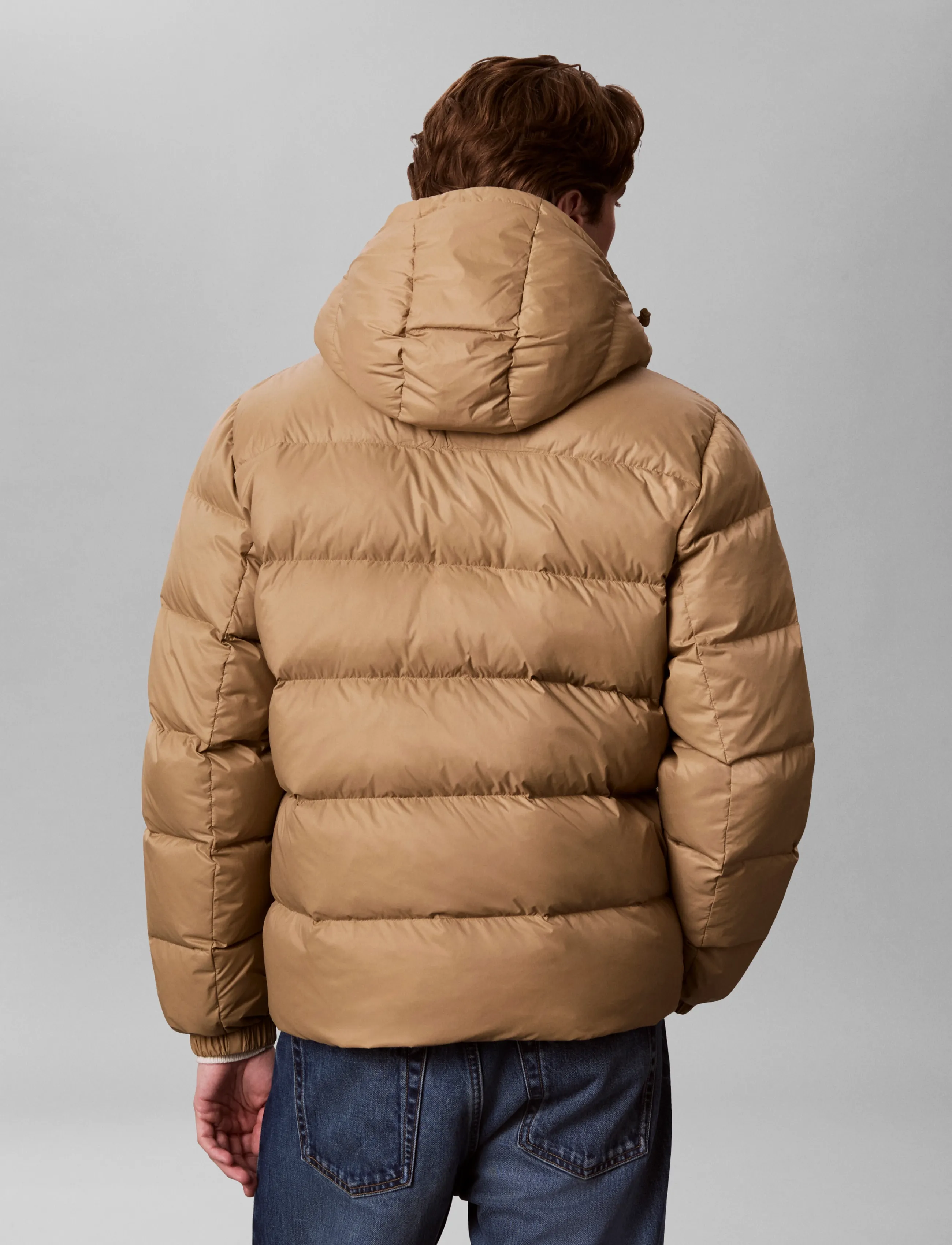 Calvin Klein Jeans - LS NYLN ZP OFF HOD DOWN PUFR JKT - khaki umber - 2