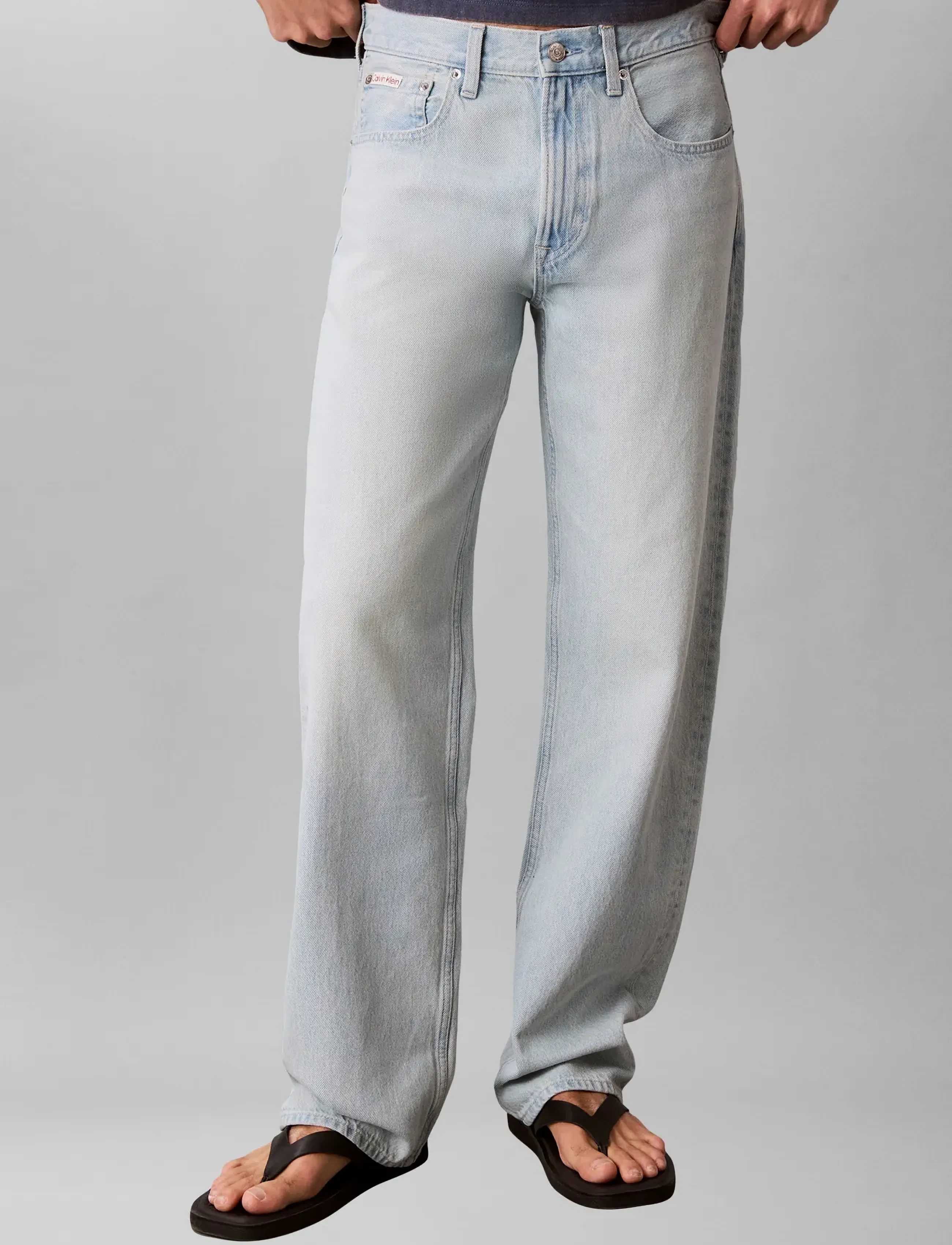 Calvin Klein Jeans 90S Straight Vintage Whisper Lt straight leg jeans herr – bild 5