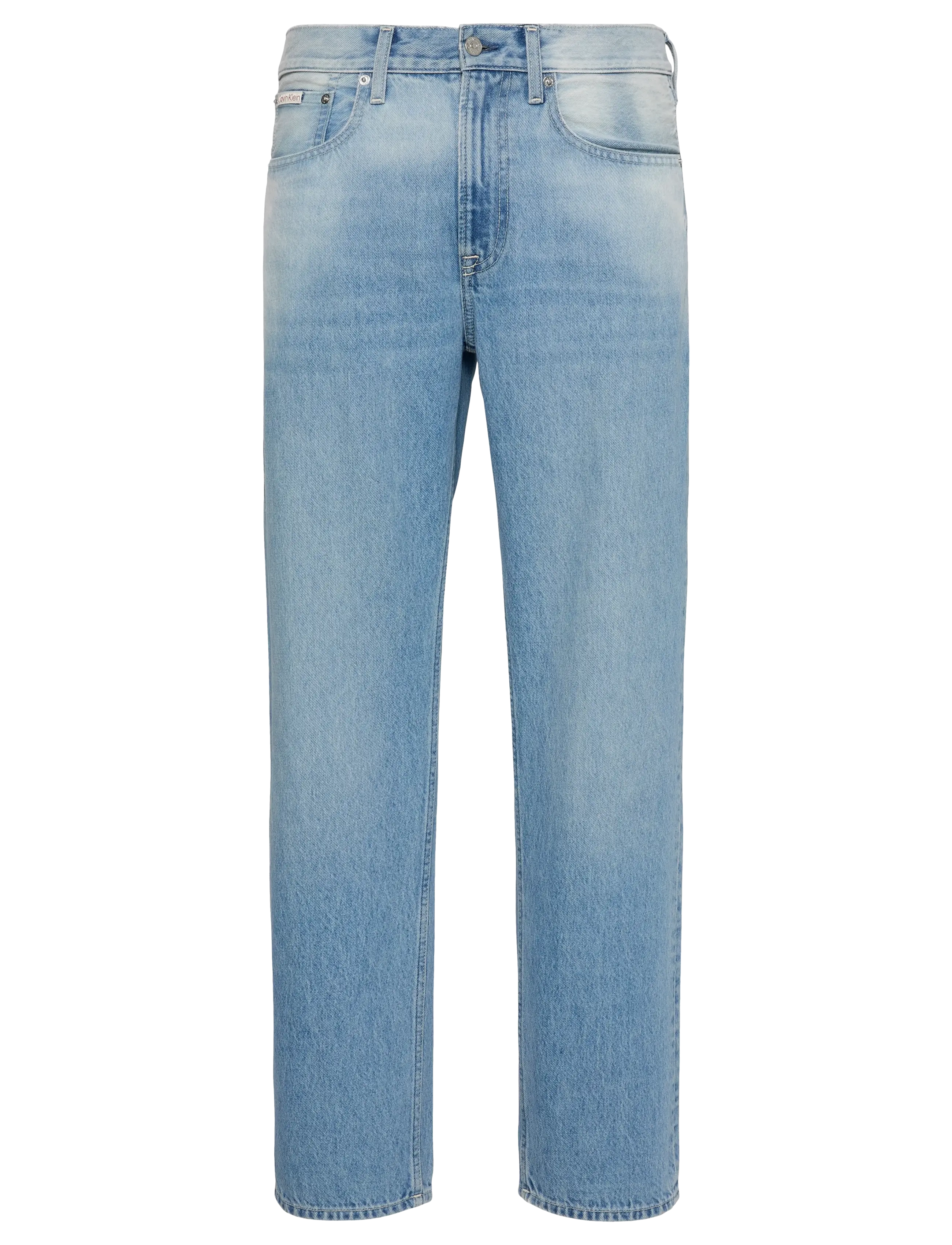 CALVIN KLEIN JEANS 90S Straight Sunfaded Cavern Lt Blau - 36x32 - Herren