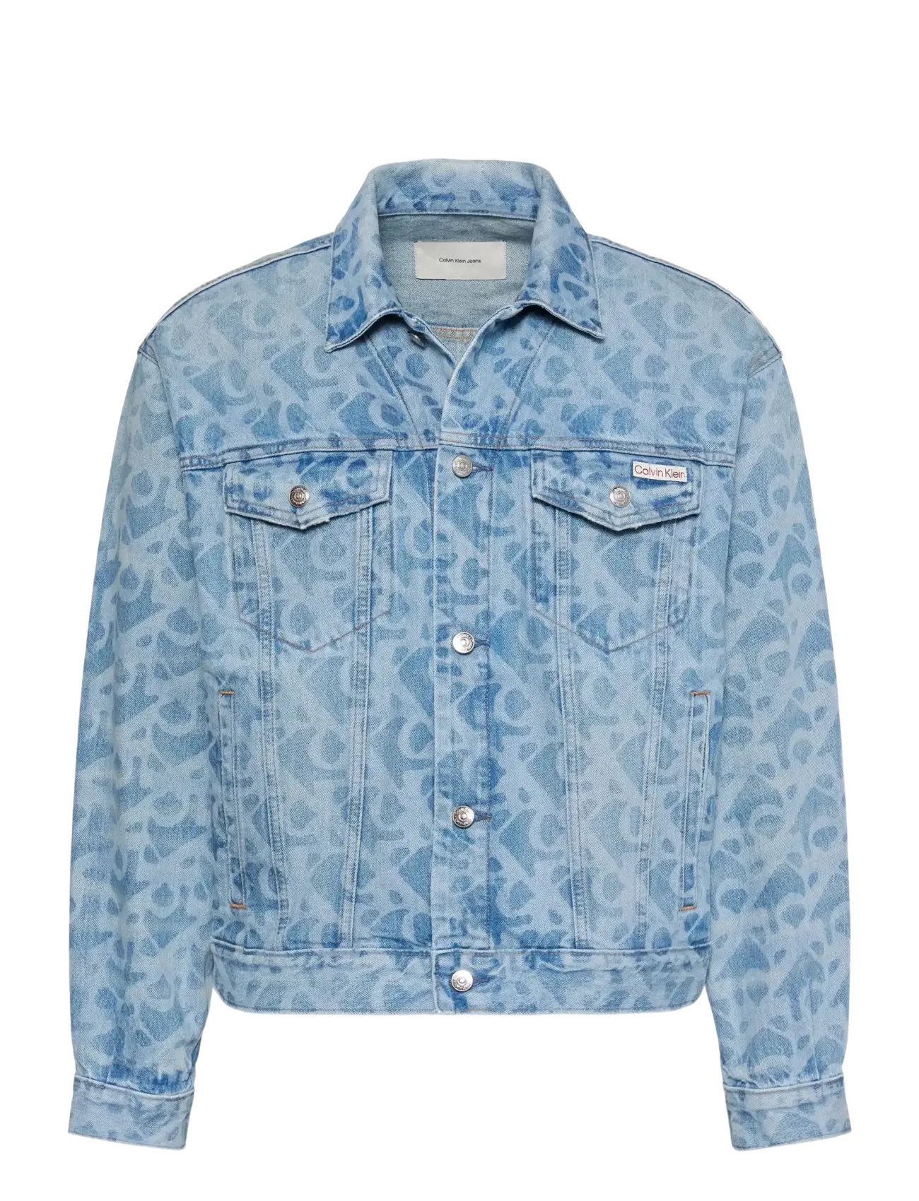 Calvin Klein Jeans 90S LT PLAYBILL TRUCKER - Premium-Styles - LT PLAYBILL / blue