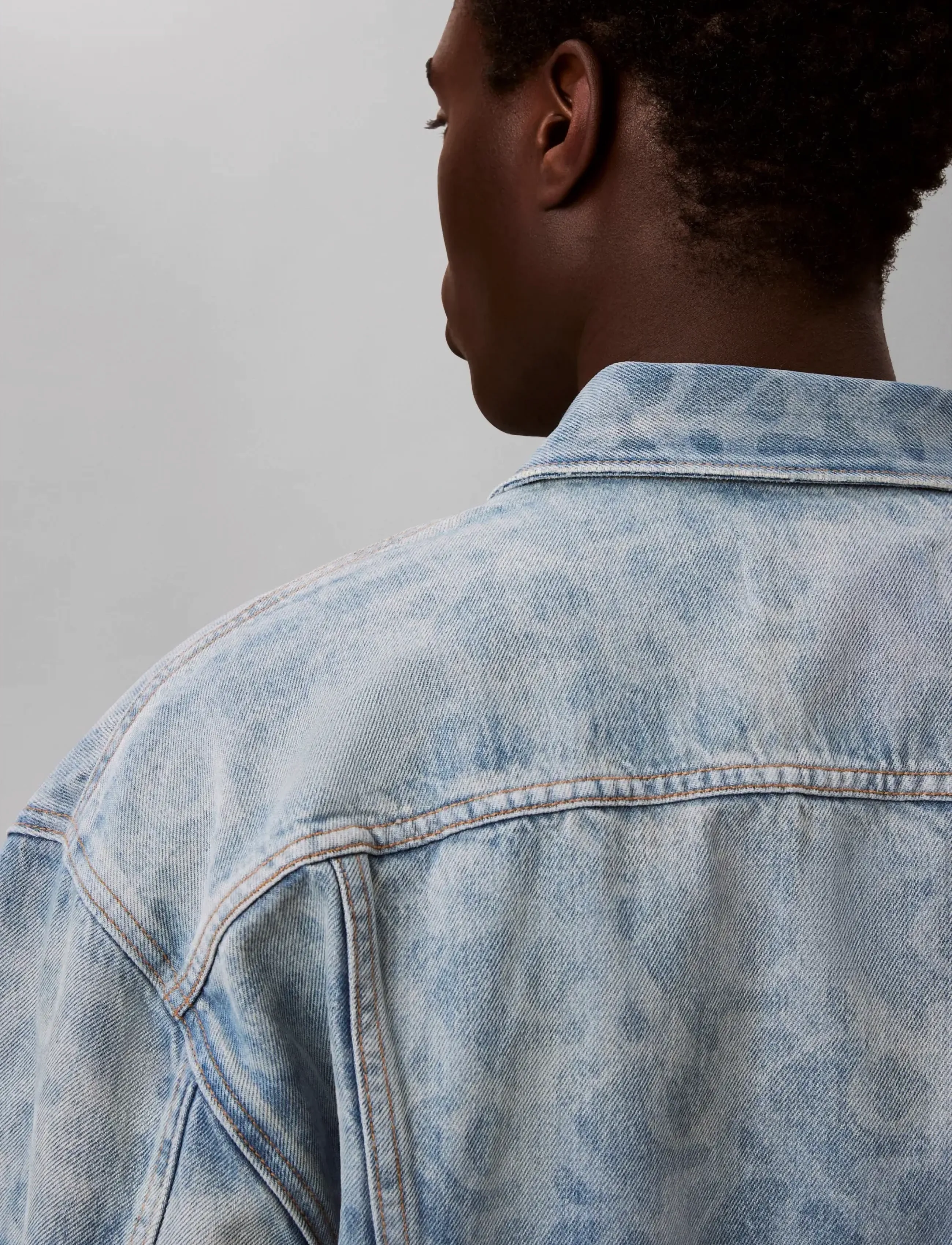 Calvin Klein Jeans - 90S LT PLAYBILL TRUCKER - ungefütterte denimjacken - lt playbill - 4
