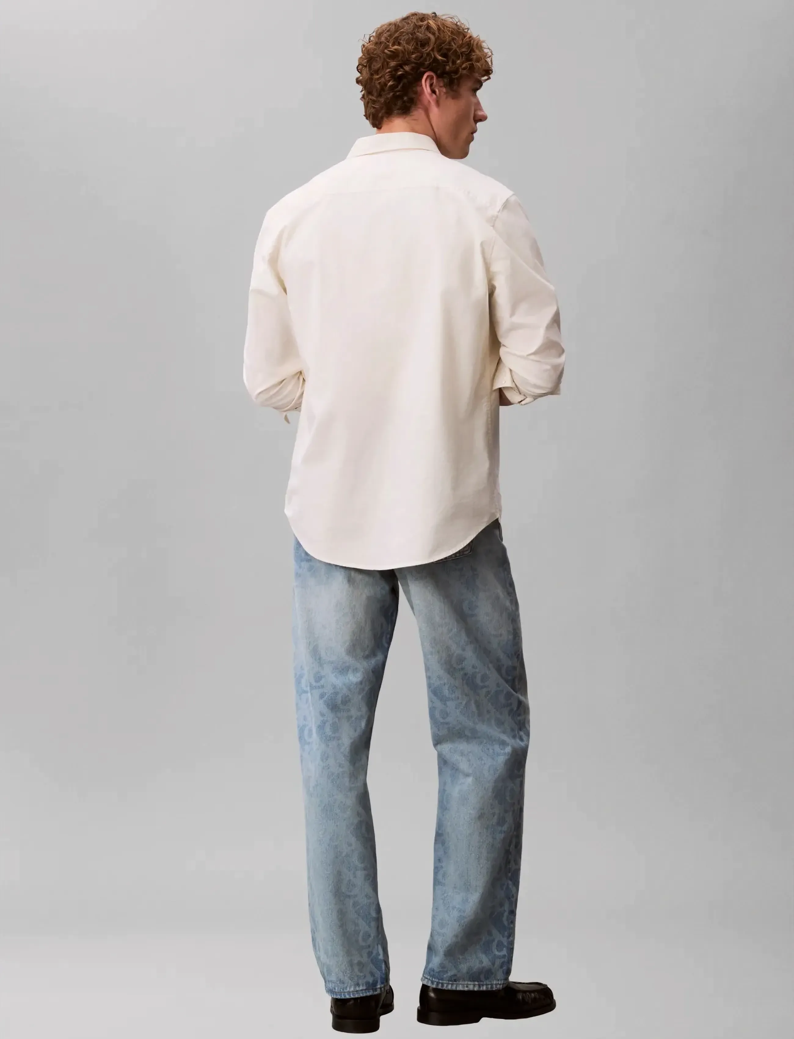 Calvin Klein Jeans 90S Straight Lt Playbill Jean straight leg jeans herr – bild 3