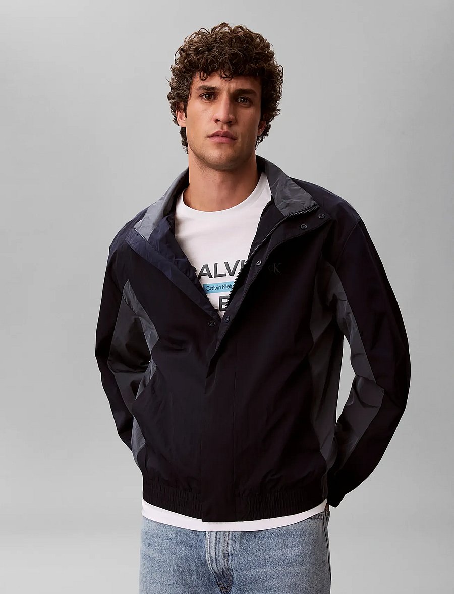 Calvin Klein Jeans - SS 30s EU CALVINKLEIN STACK GRAP - korte mouwen - bright white - 5