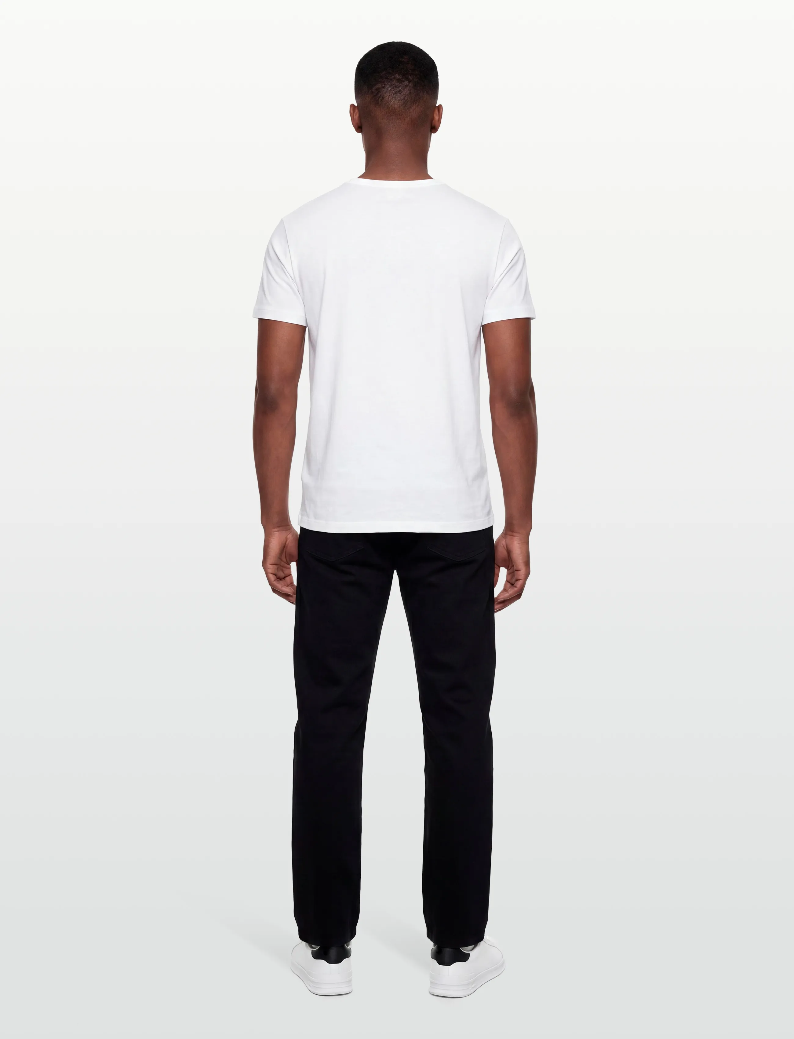 Calvin Klein Jeans - SS 30s EU CALVIN KLEIN TRVL GRAP - kortærmede t-shirts - bright white - 4