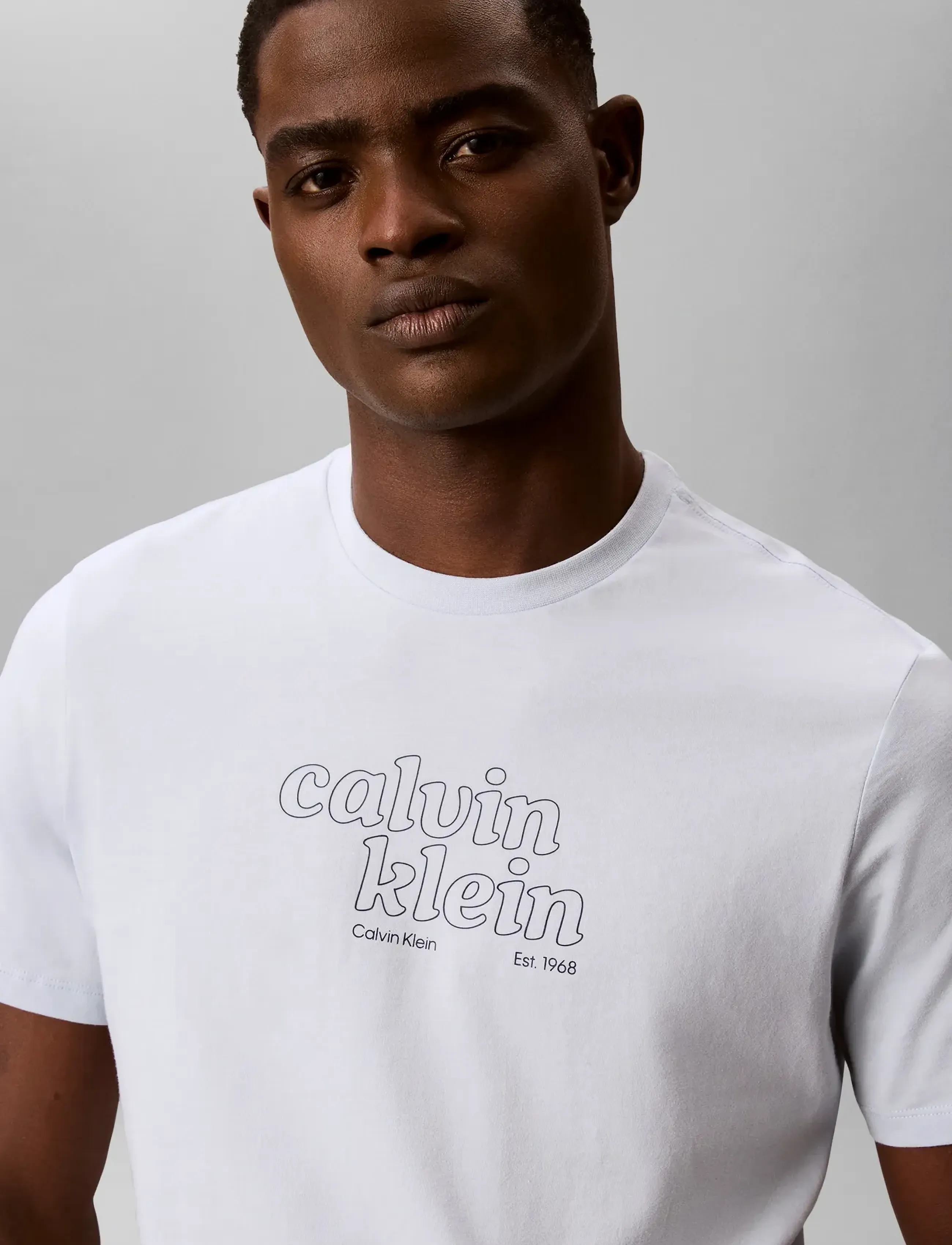 Calvin Klein Jeans - SS 30s EU CALVIN KLEIN TRVL GRAP - kortærmede t-shirts - plein air - 3
