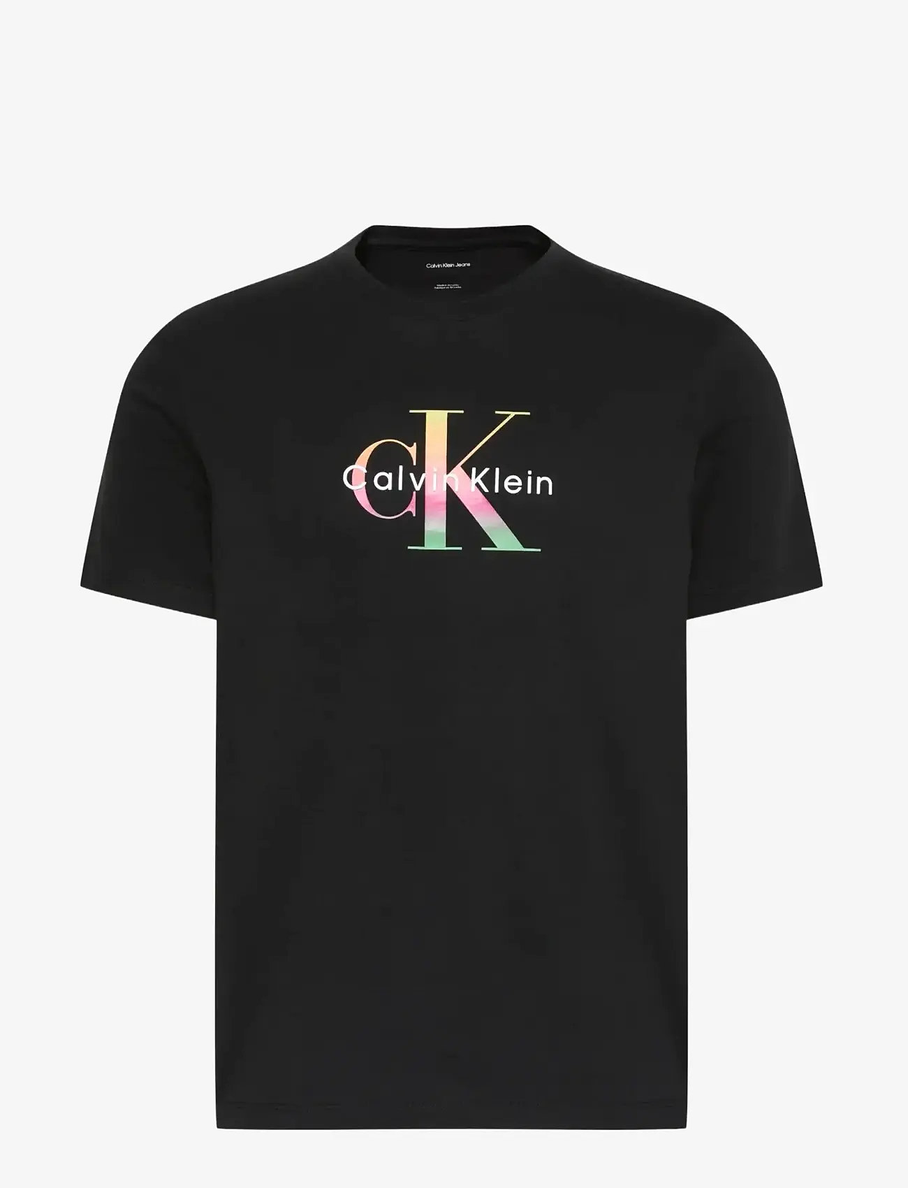 Calvin Klein Jeans - SS 20s CK PRIDE26 GRAPHIC CLSC T - short-sleeved t-shirts - black - 0
