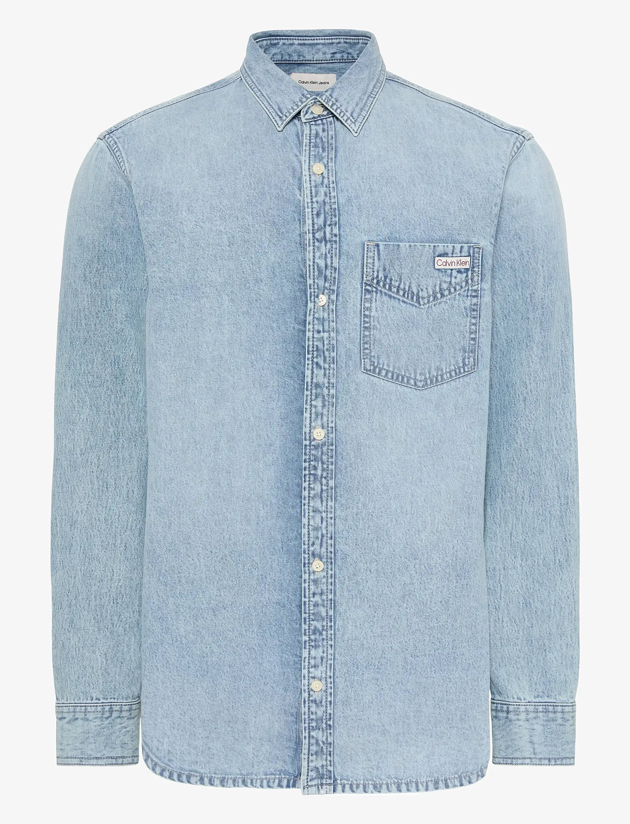Calvin Klein Jeans - ESSENTIAL CLASSIC PALE BLUE STON - denimskjorter - pale blue stone - 1