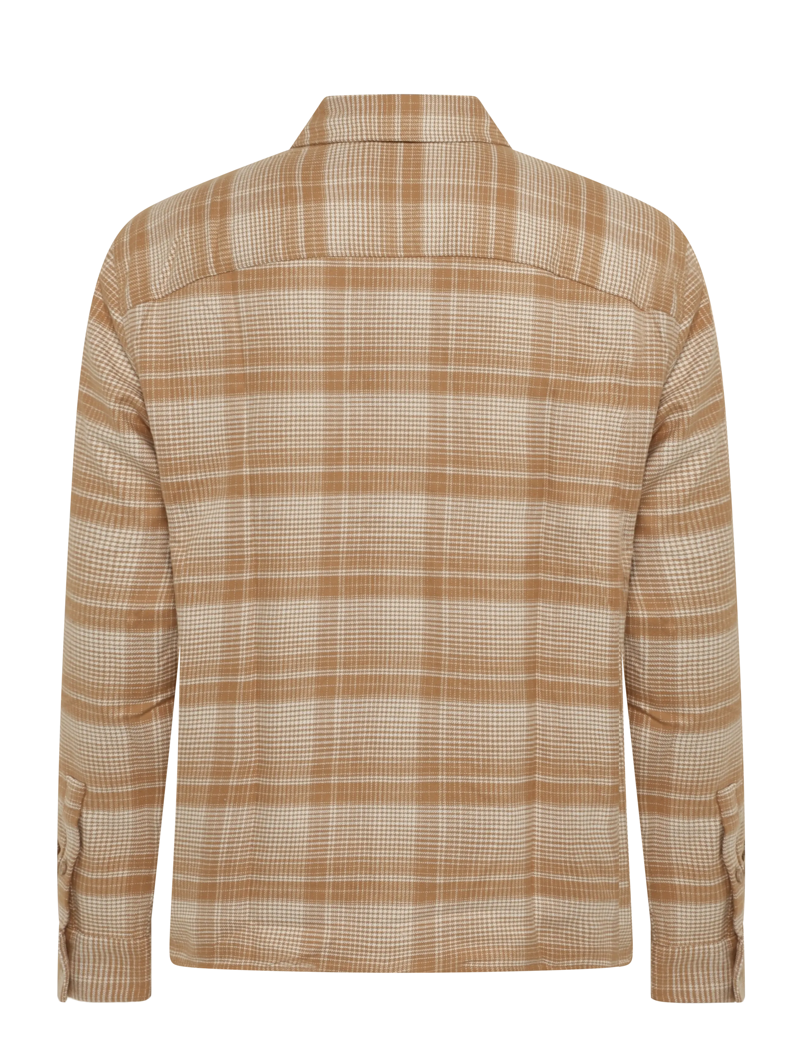 Calvin Klein Jeans - LS EASY PLD CTTN FLNL OVERSHIRT - flanellsärgid - tigers eye - 1