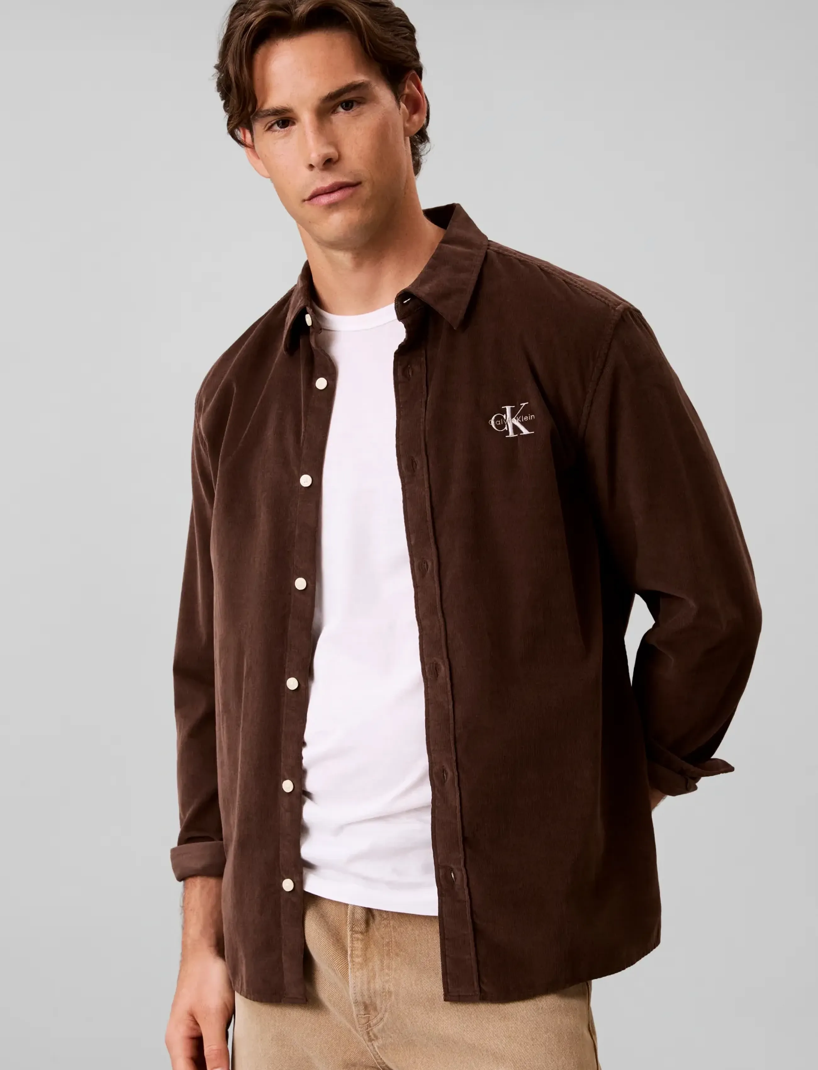 Calvin Klein Jeans Ls Corduroy Easy Shirt skjortor & blusar herr – bild 6