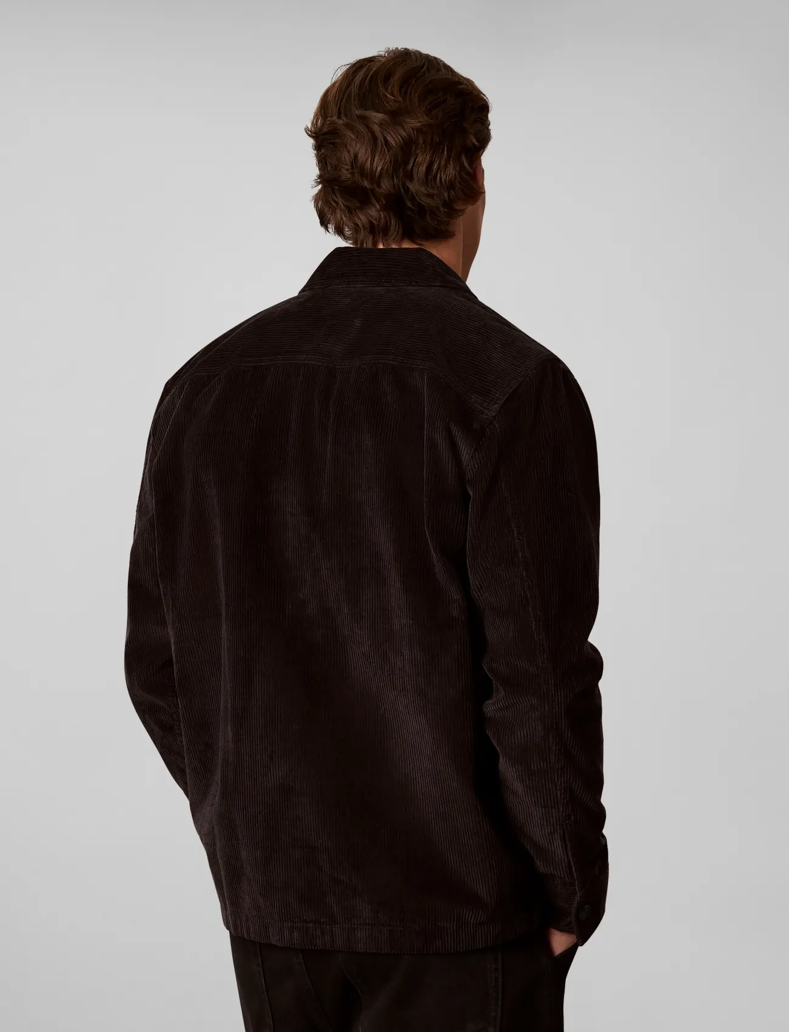 Calvin Klein Jeans - LS CORDUROY EASY OVERSHIRT - cordhemden - black - 2