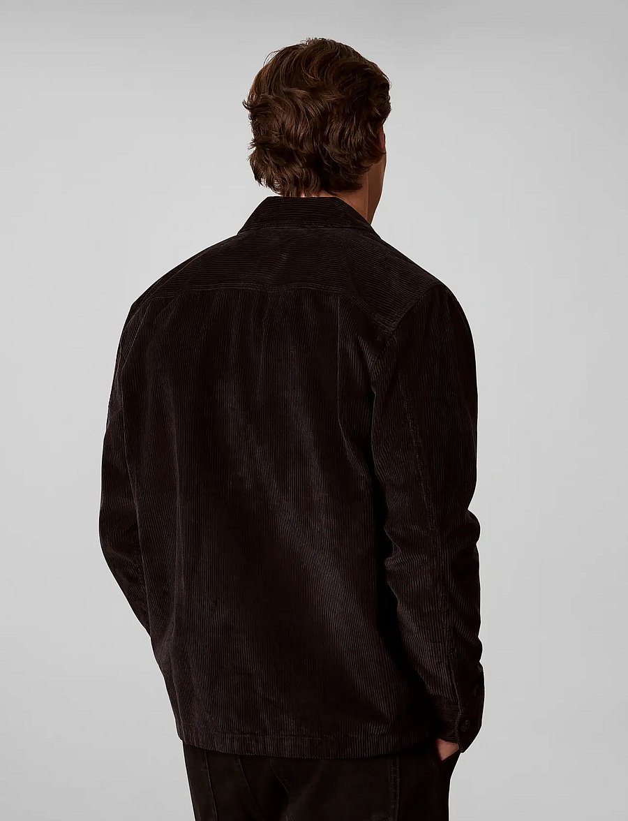 Calvin Klein Jeans - LS CORDUROY EASY OVERSHIRT - cordhemden - black - 2