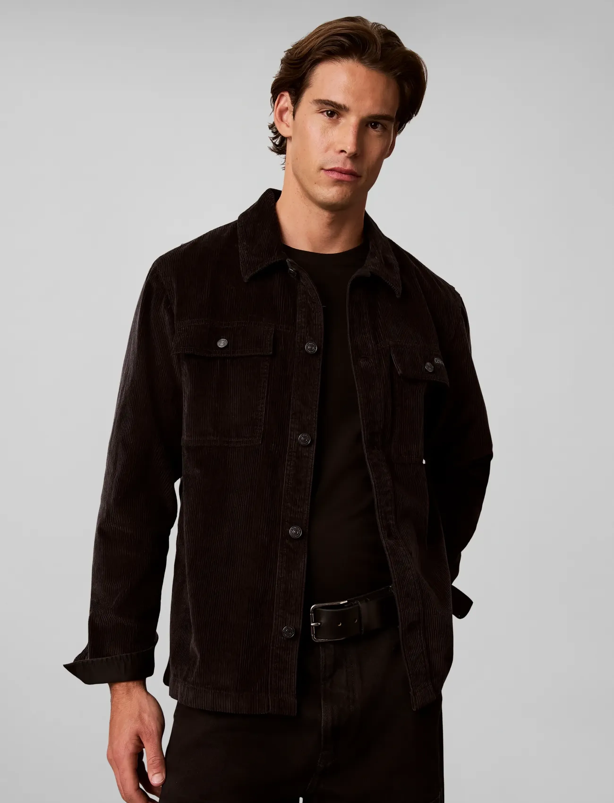 Calvin Klein Jeans Ls Corduroy Easy Overshirt skjortor & blusar herr – bild 6