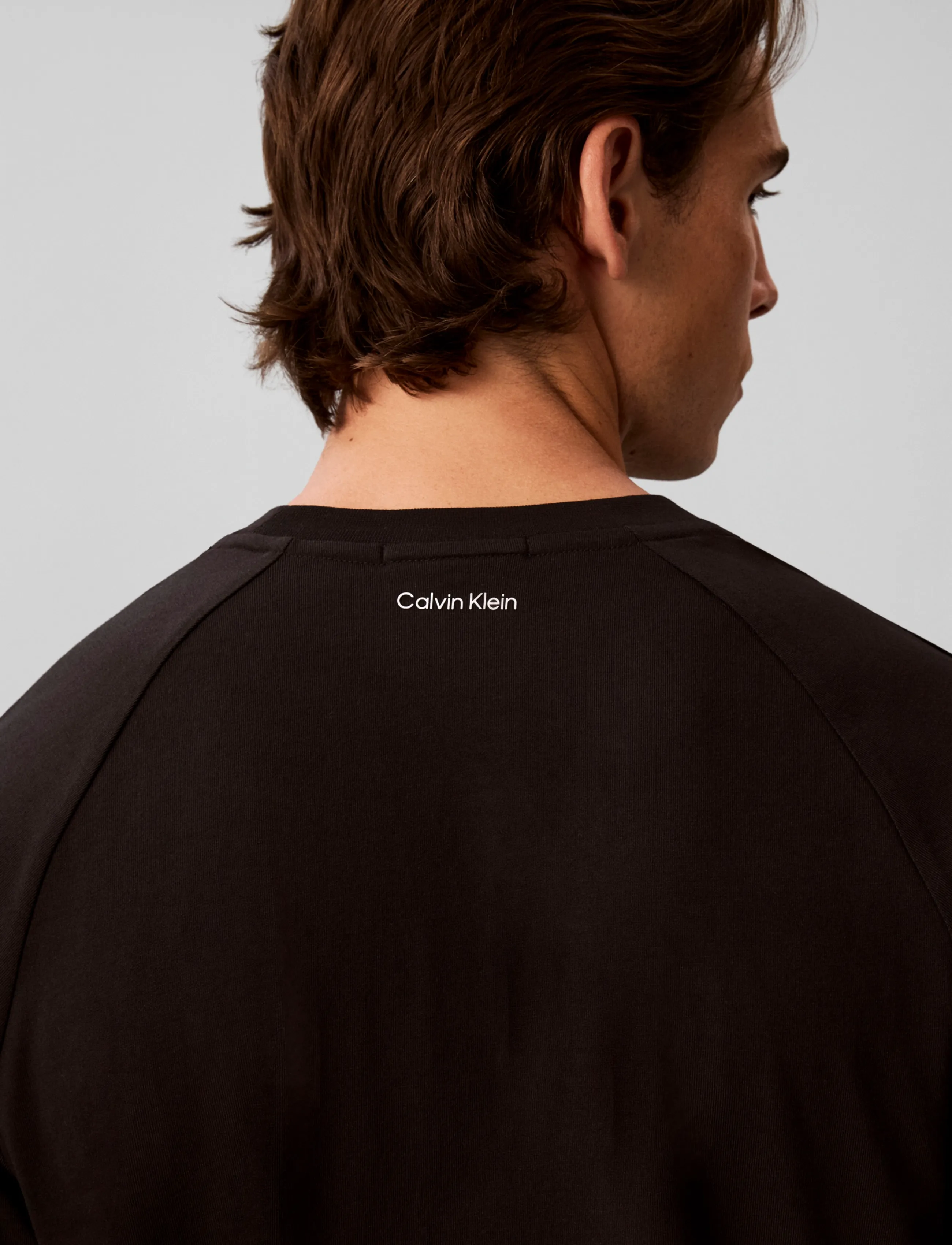 Calvin Klein Jeans - SS 20S EASY CLSC TAPE TEE - kortærmede t-shirts - black - 5