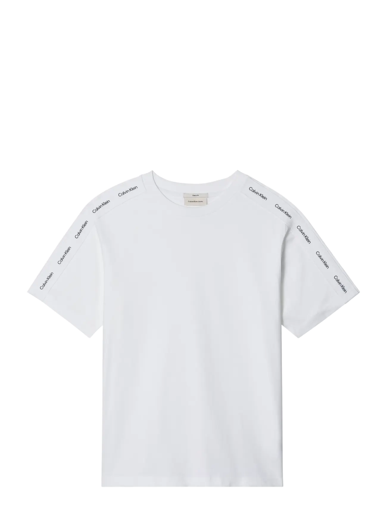 Calvin Klein Jeans - SS 20S EASY CLSC TAPE TEE - bright white - 1