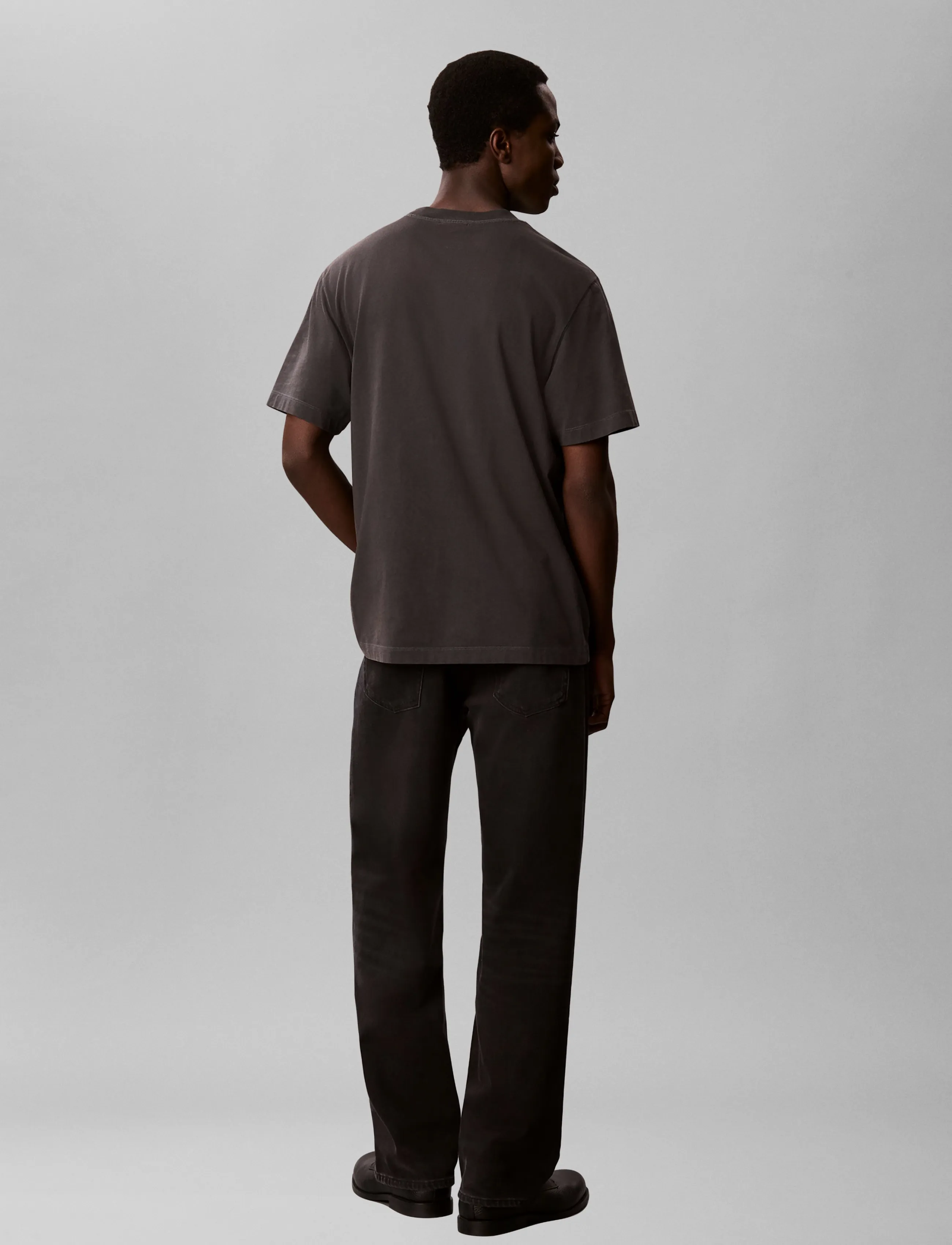 Calvin Klein Jeans - SS 20S GARMENT DYED EASY COIN PO - black oyster - 2