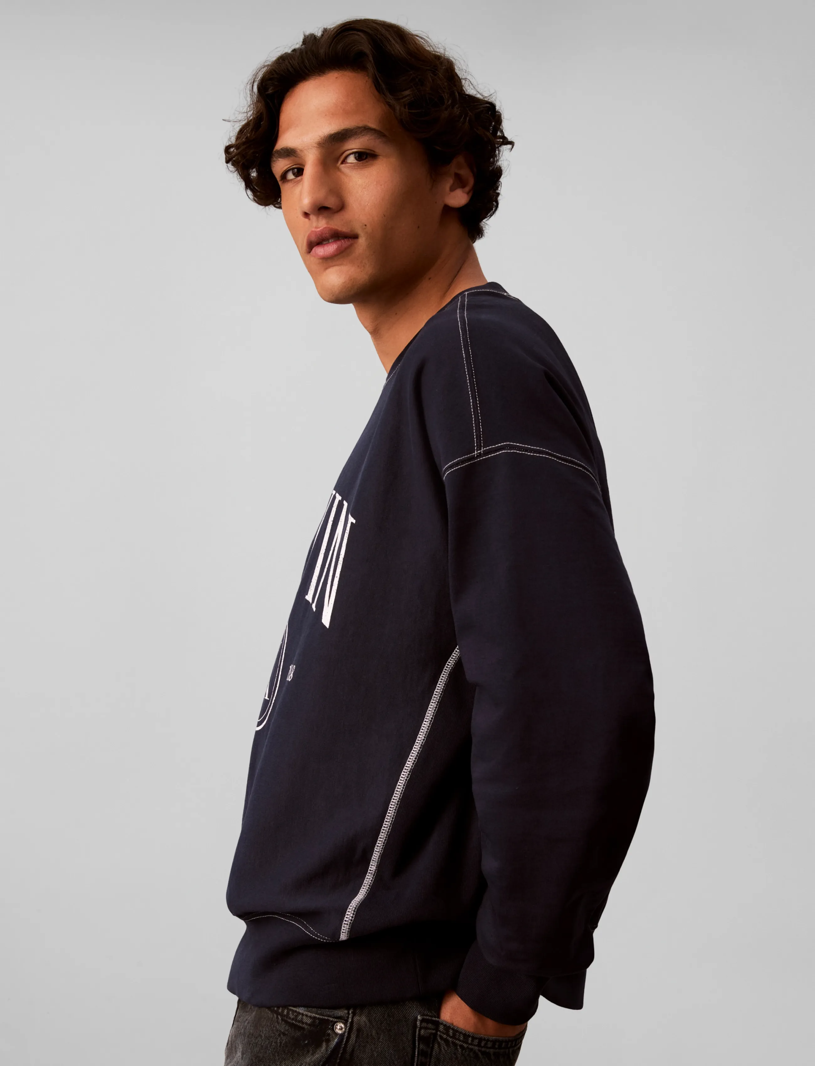 Calvin Klein Jeans Sweatshirt herr – bild 7