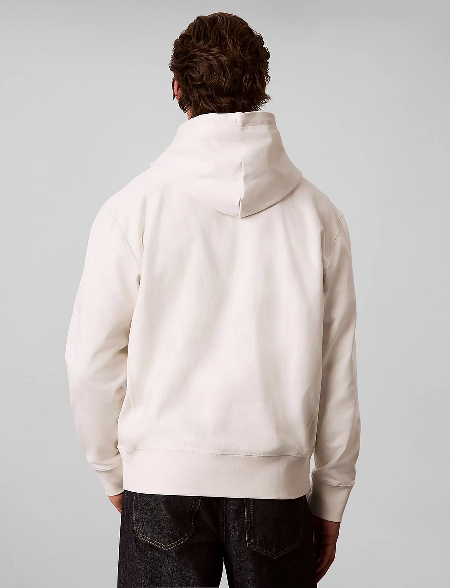 Calvin Klein Jeans - LS PREM TERRY DENIM APPLIQUE MNL - hoodies - tofu - 2