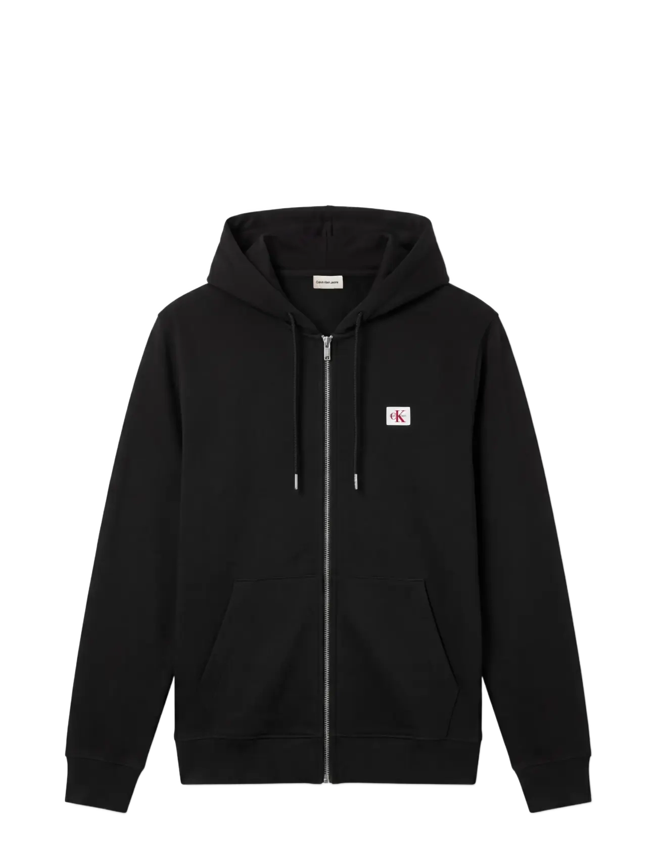 Calvin Klein Jeans - LS EU 350TERRY BADGE FZ HOODIE - hoodies - black - 1