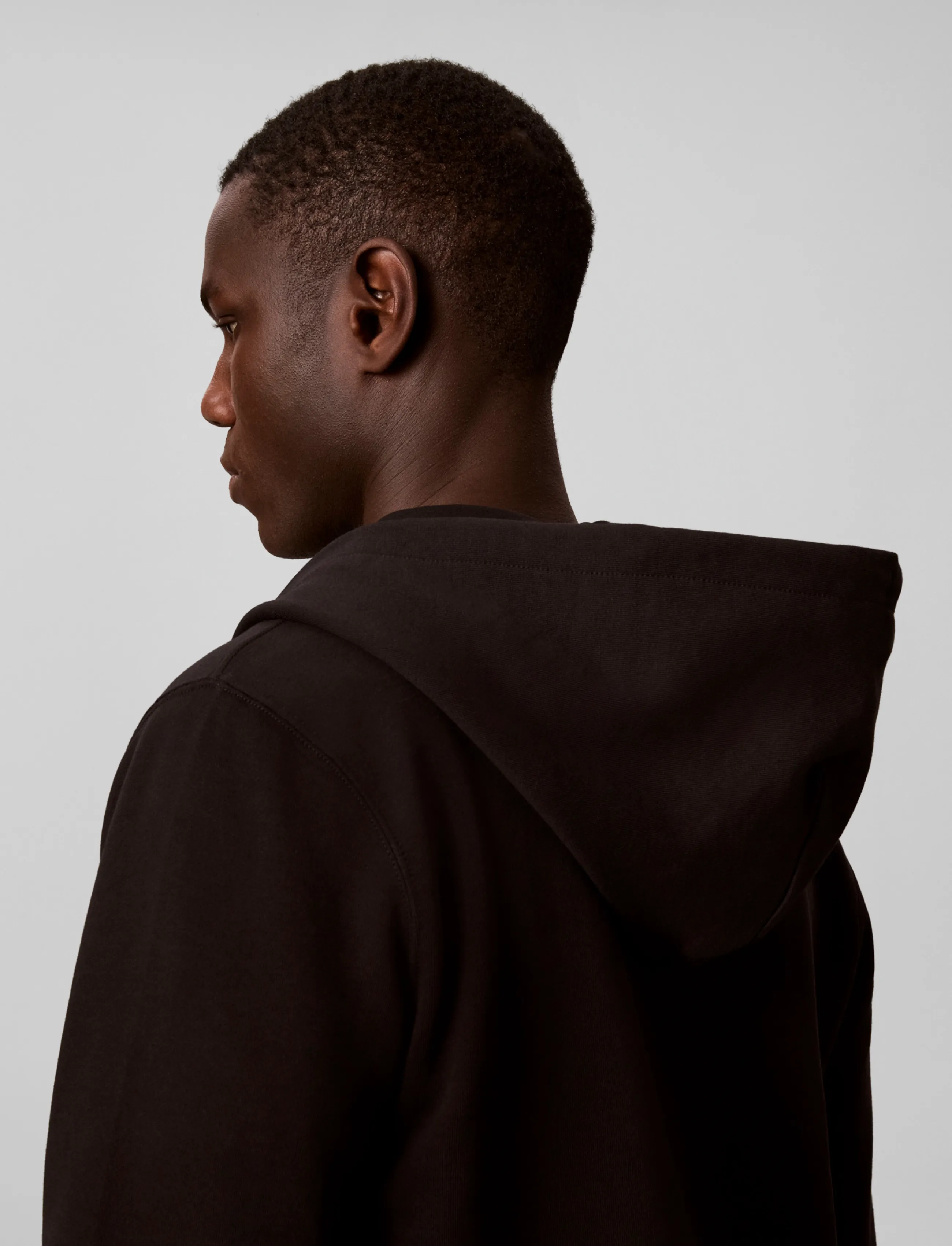 Calvin Klein Jeans - LS EU 350TERRY BADGE FZ HOODIE - hoodies - black - 5