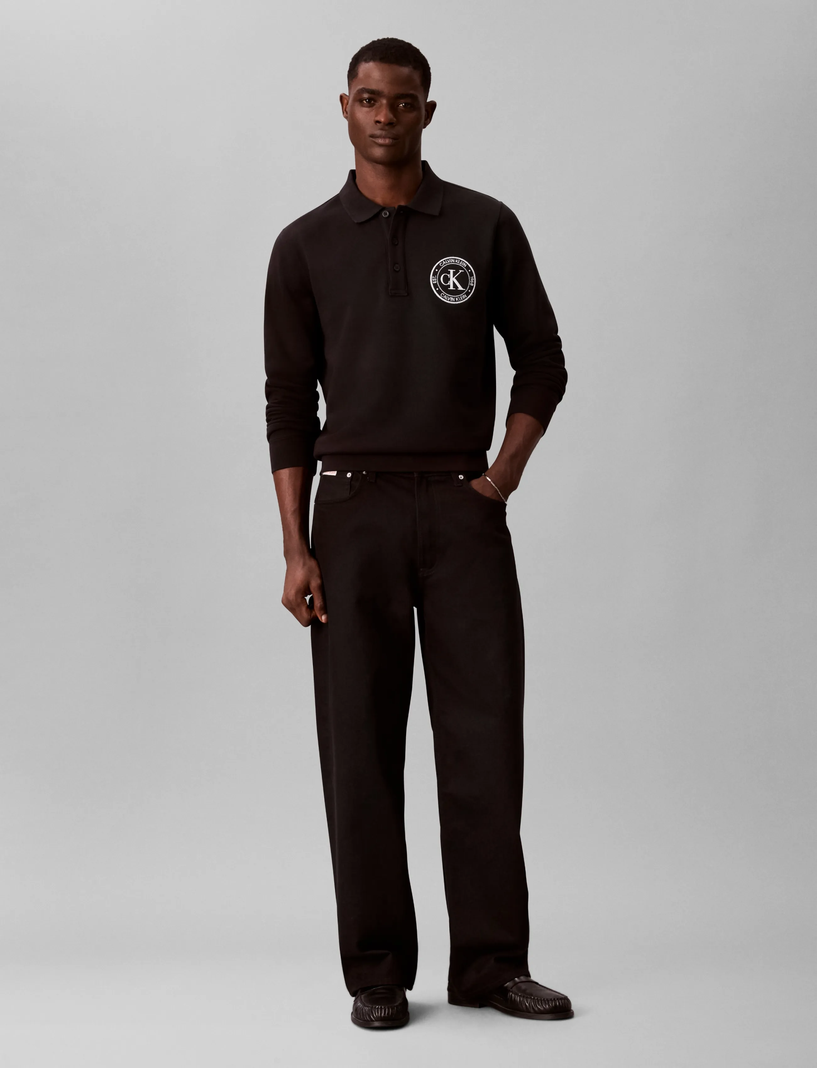 Ls 350Terry Eu Graphic Polo Swea