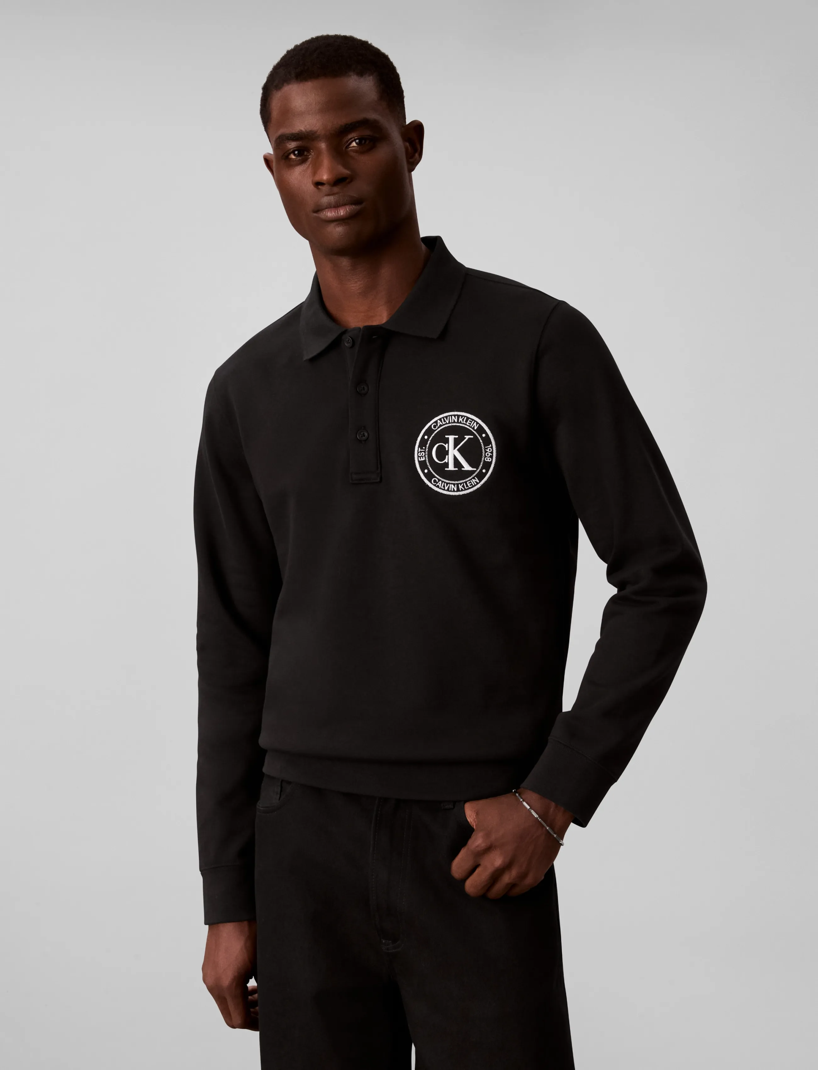 Ls 350Terry Eu Graphic Polo Swea 3