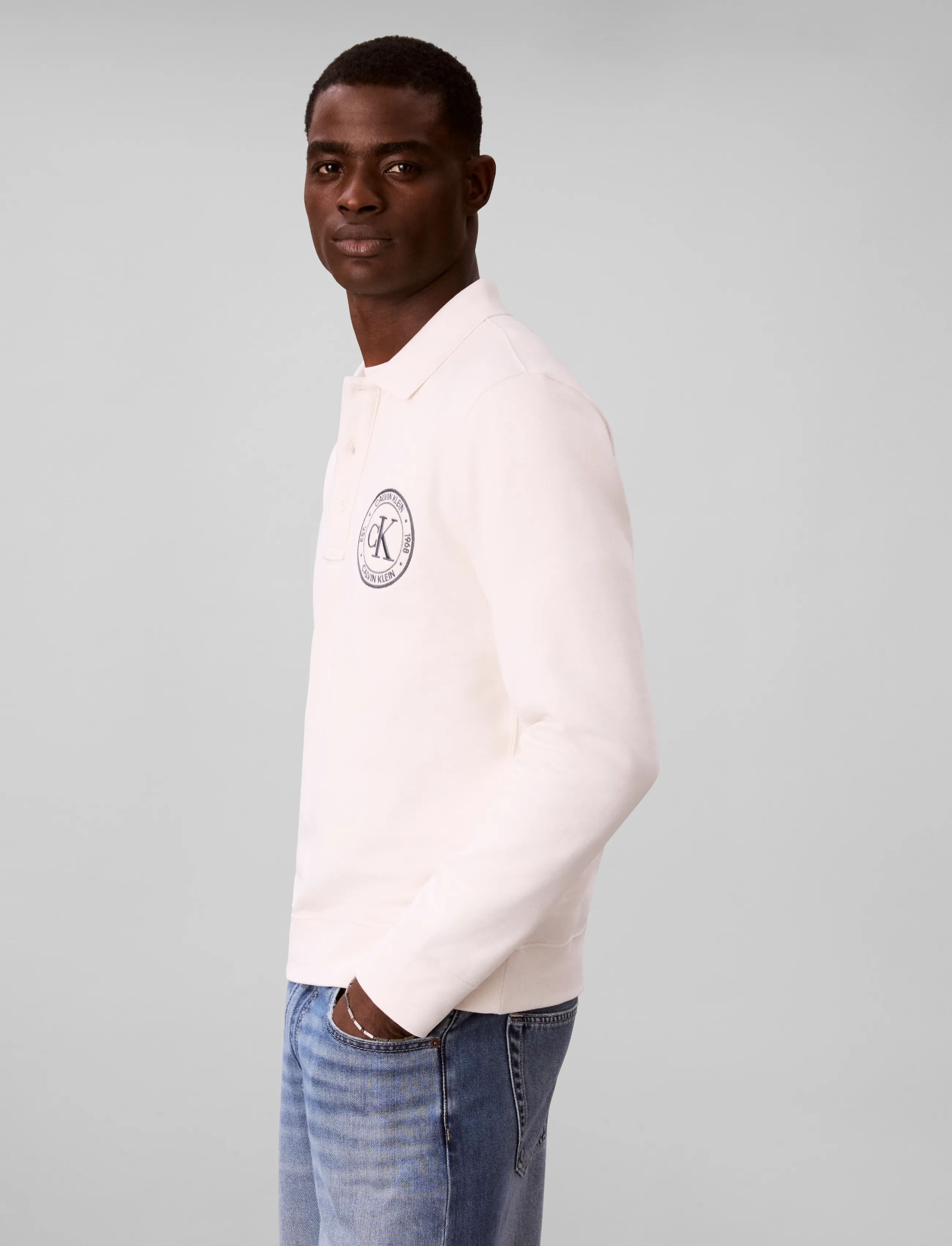 Ls 350Terry Eu Graphic Polo Swea 5