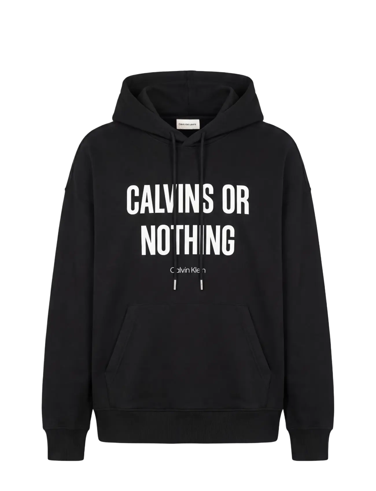 Calvin Klein Jeans - LS PREM TERRY CALVINS OR NOTHING - black - 1