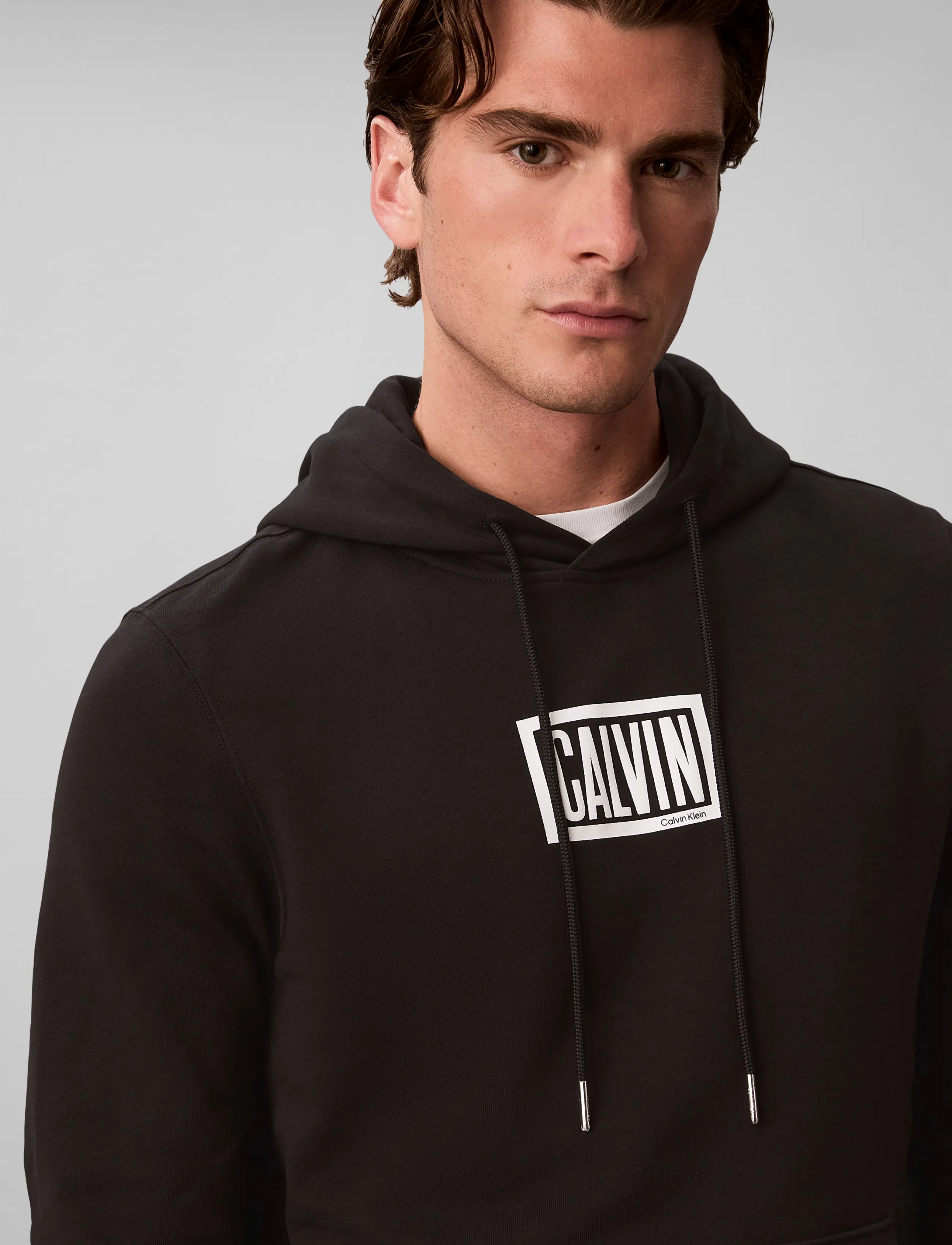 Calvin Klein Jeans - LS 350TERRY EU CLVIN BOX LOGO HO - black - 4