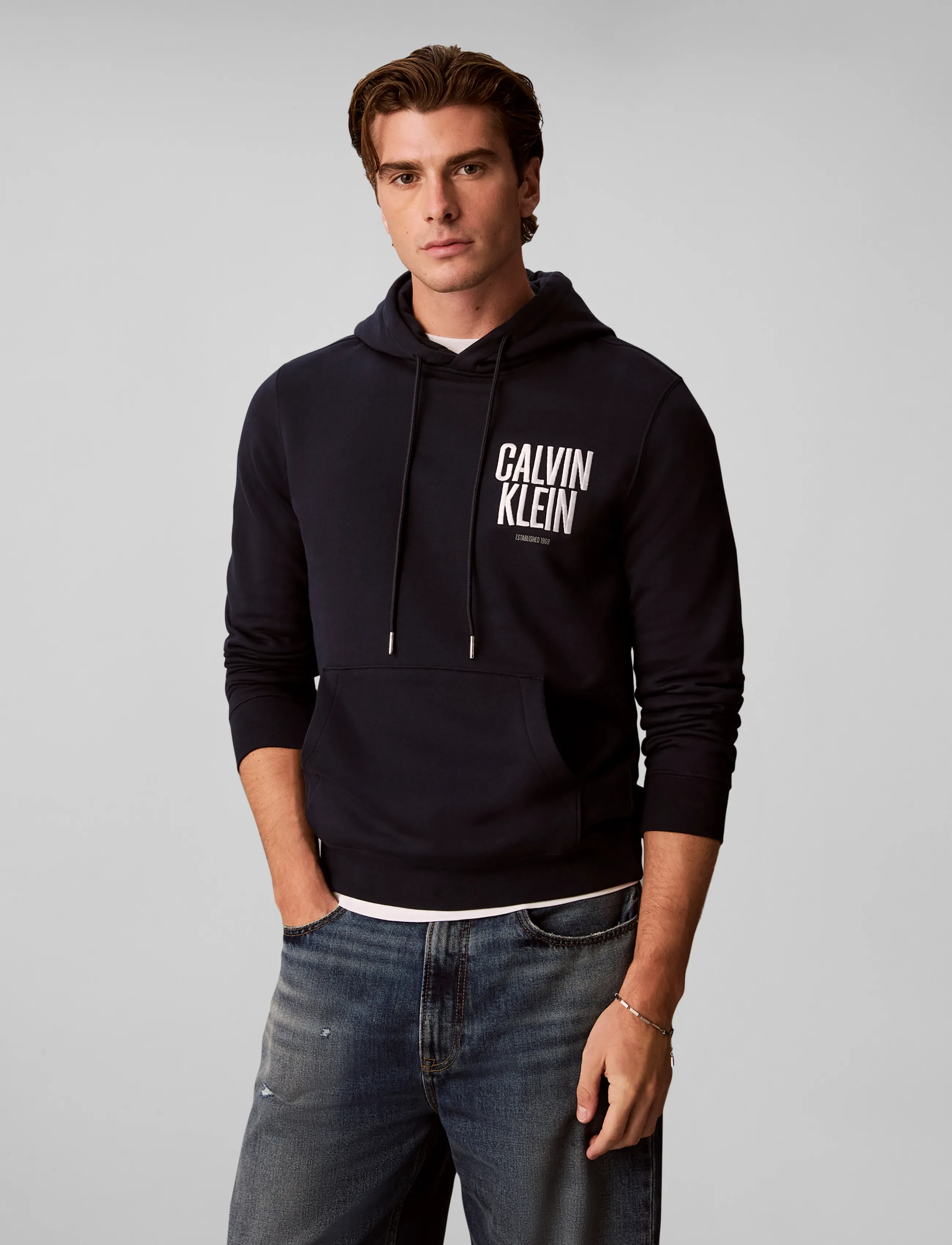 Calvin Klein Jeans Ls 350Fleece Eu Bold Clvn Kln Ho hoodies herr – bild 6