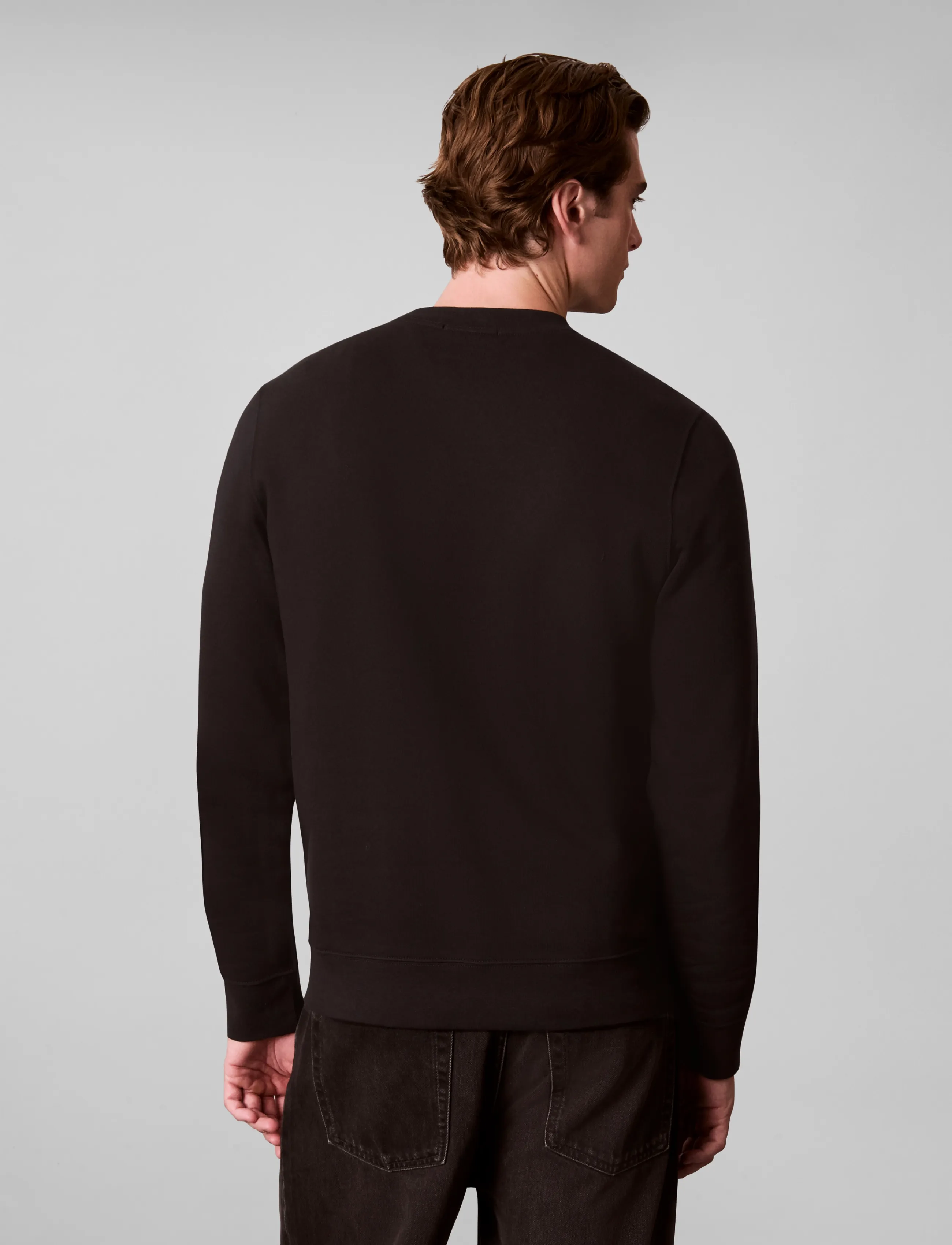 Calvin Klein Jeans - LS 350TERRY EU CLVIN BOX LOGO CN - black - 2