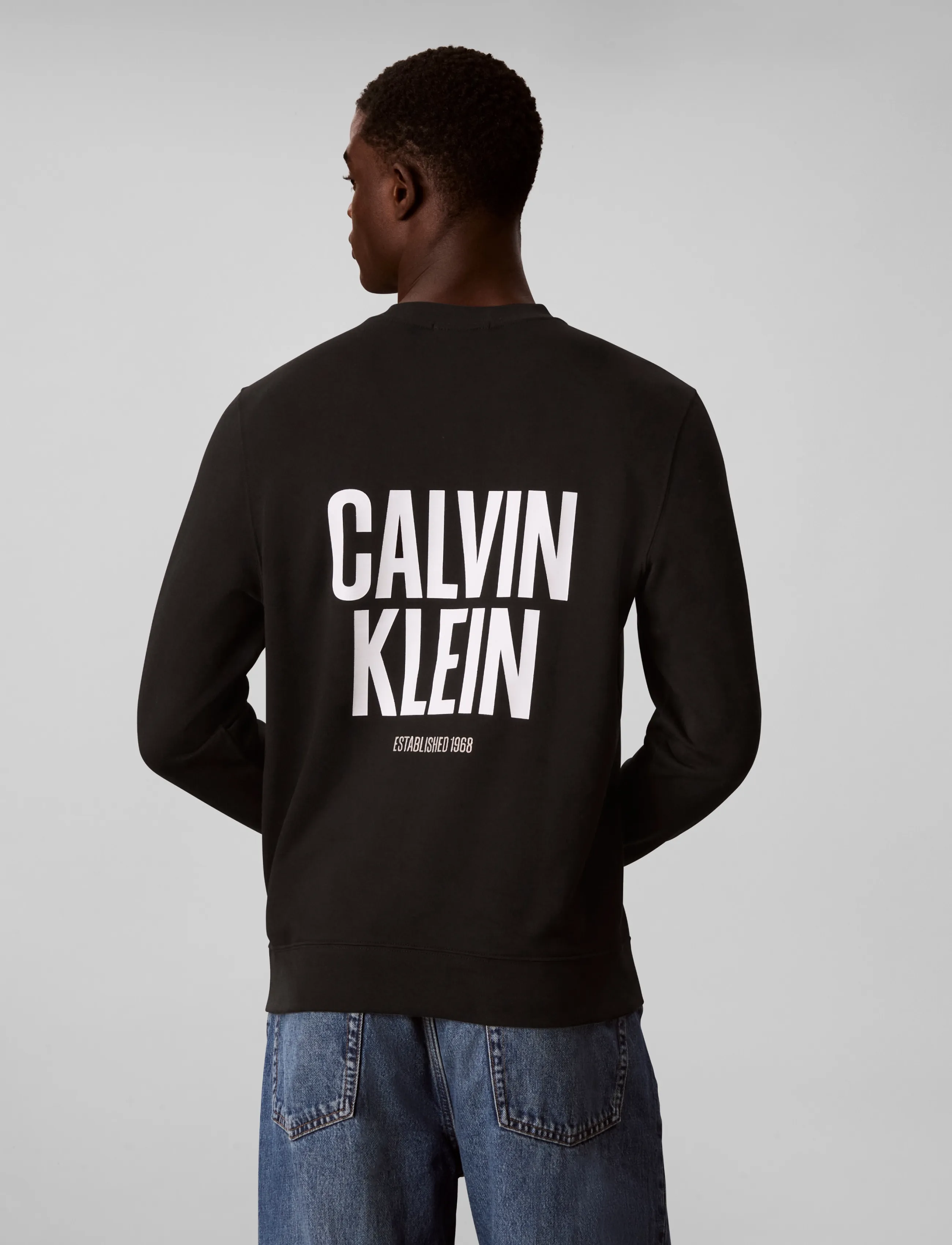 Calvin Klein Jeans - LS 350TERRY EU BOLD CLVN KLN CN - black - 2
