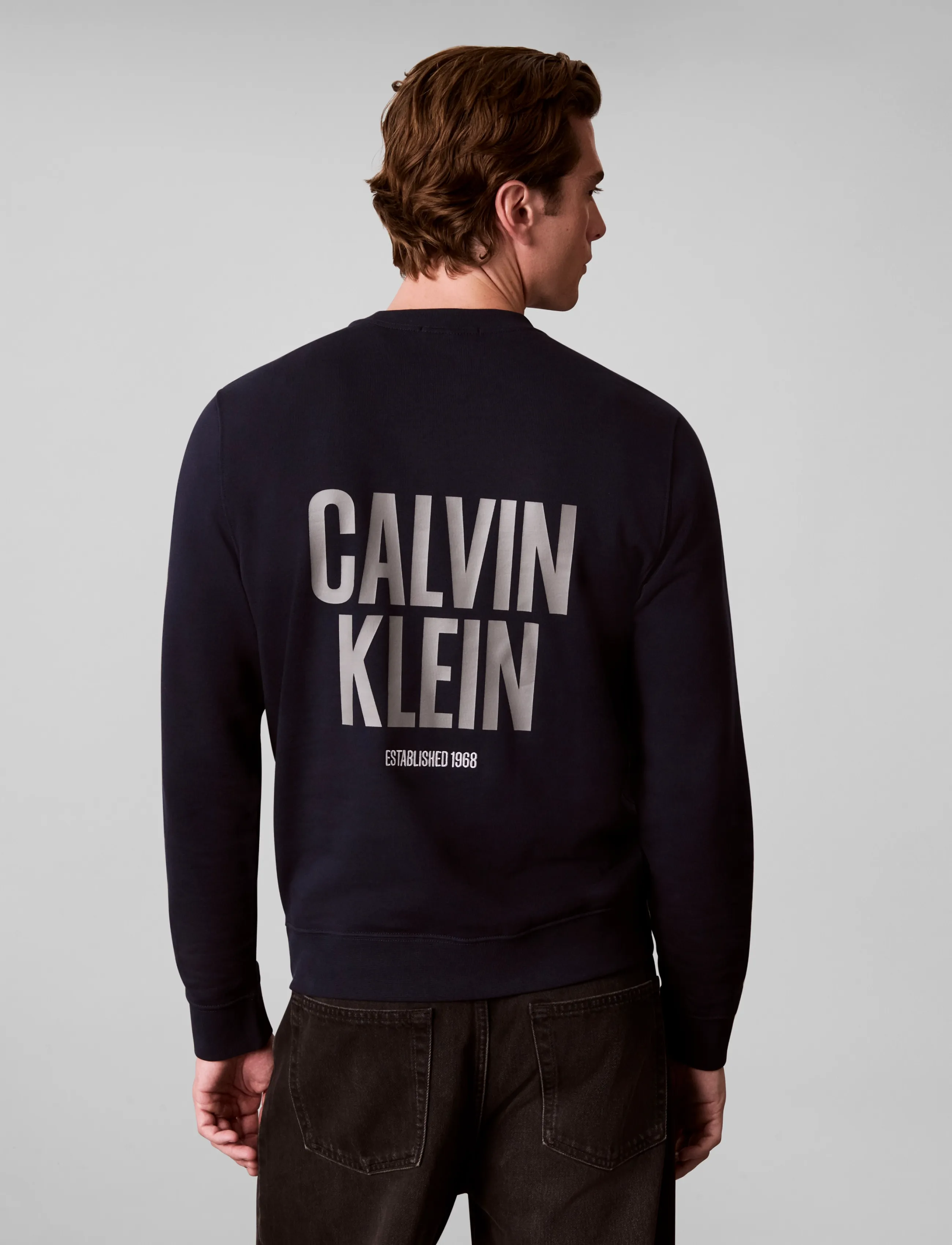 Calvin Klein Jeans - LS 350TERRY EU BOLD CLVN KLN CN - dark sapphire - 2