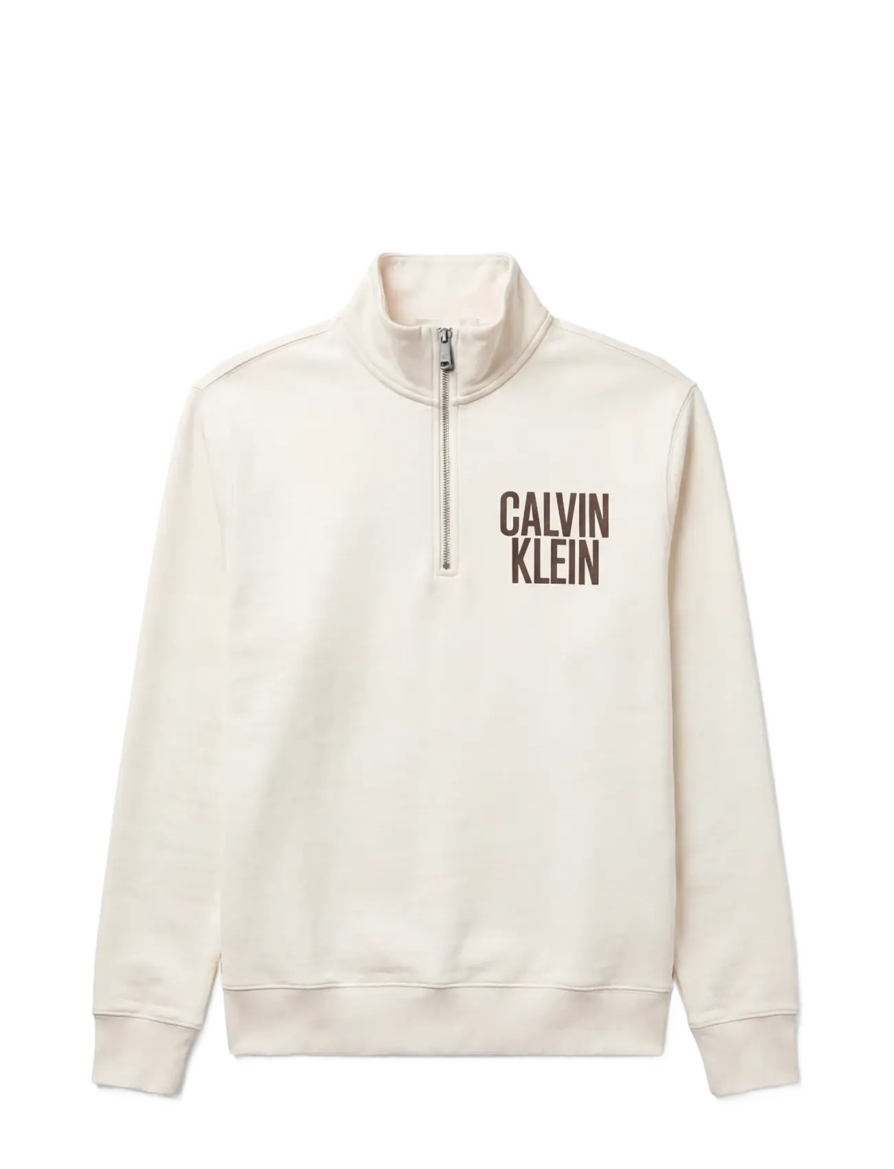 Calvin Klein Jeans - LS 350FLEECE EU BOLD CLVN KLN QT - tofu - 1