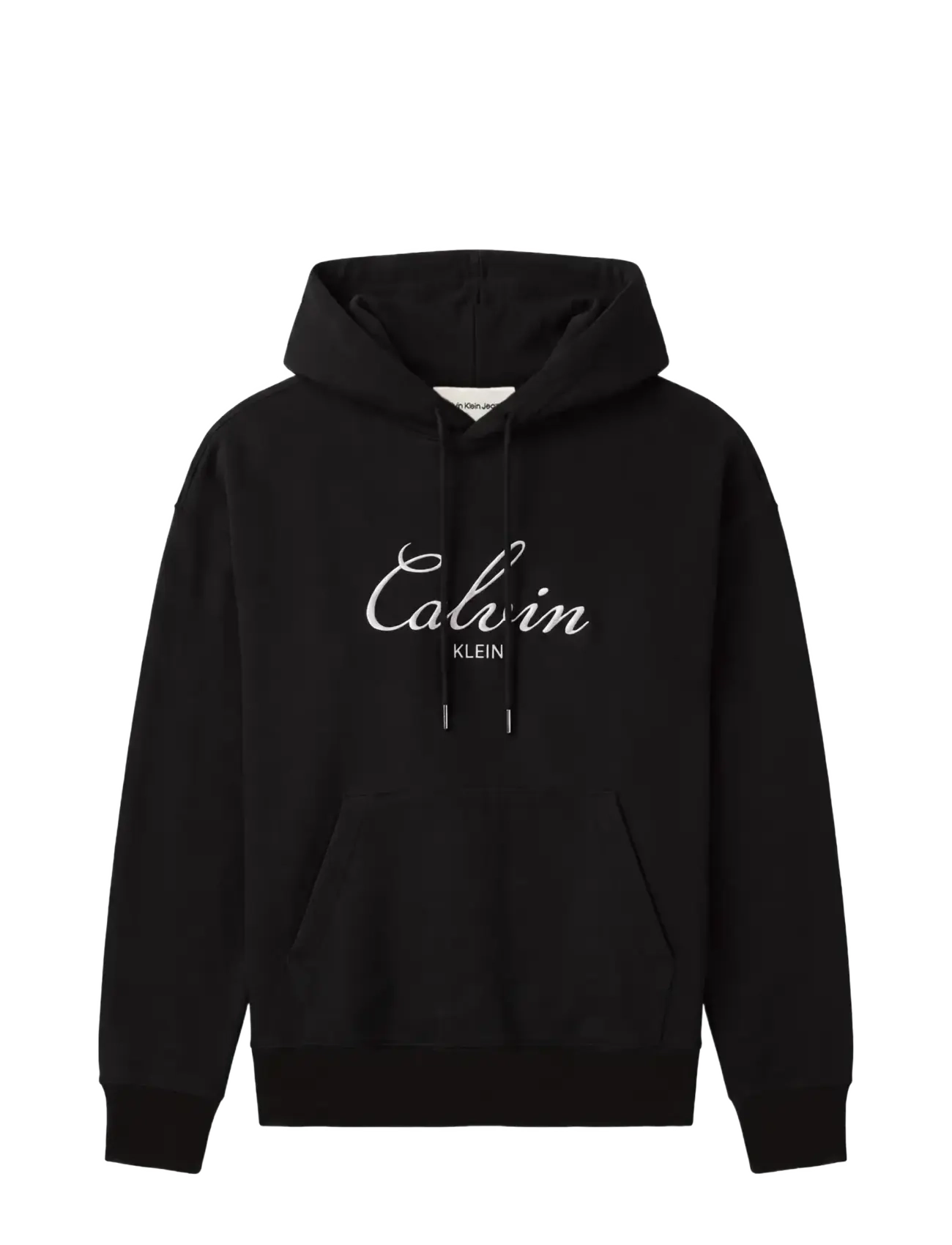 Calvin Klein Jeans - LS PREMIUM TERRY OCT SCRIPT LOGO - black - 1