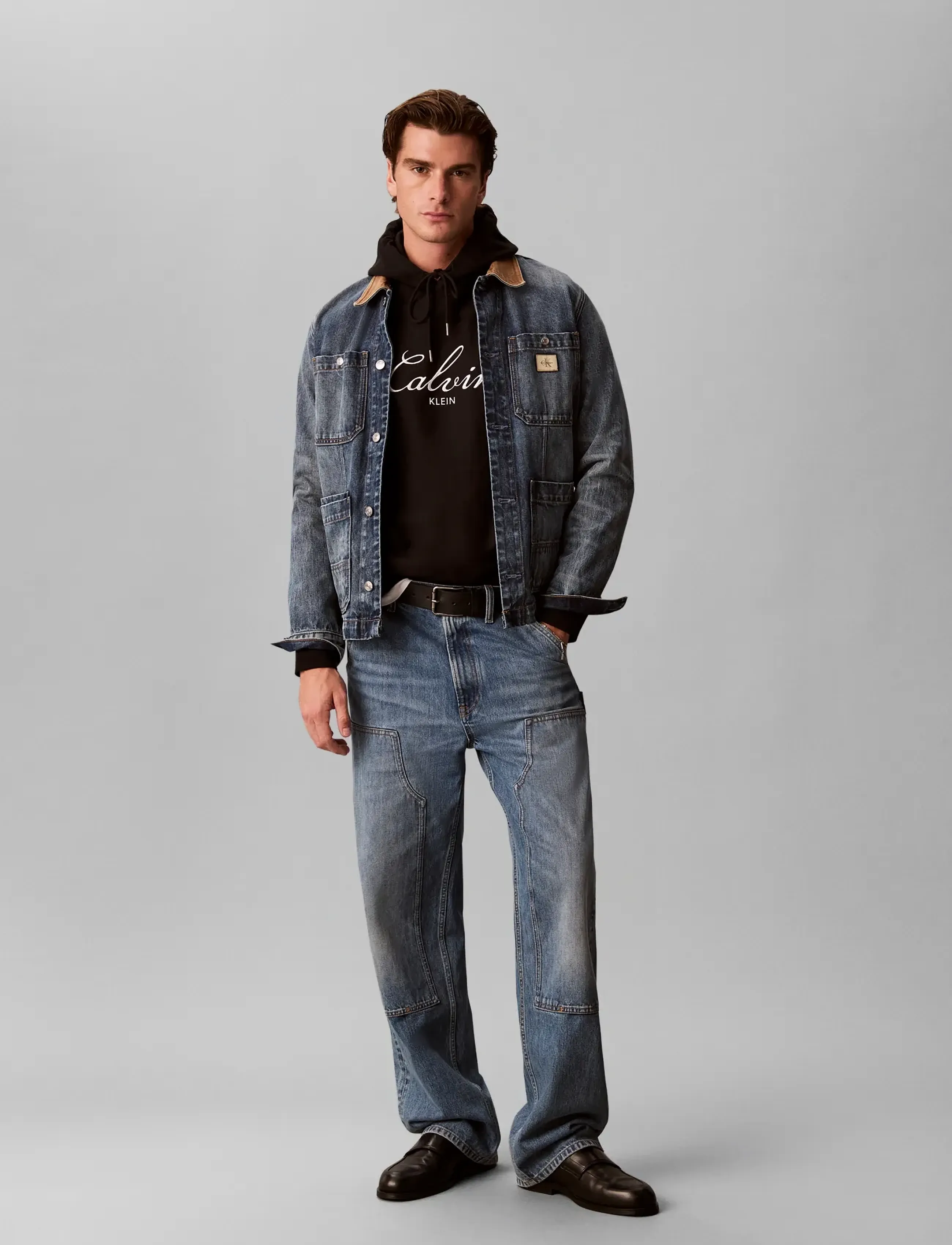 Calvin Klein Jeans - LS PREMIUM TERRY OCT SCRIPT LOGO - black - 3