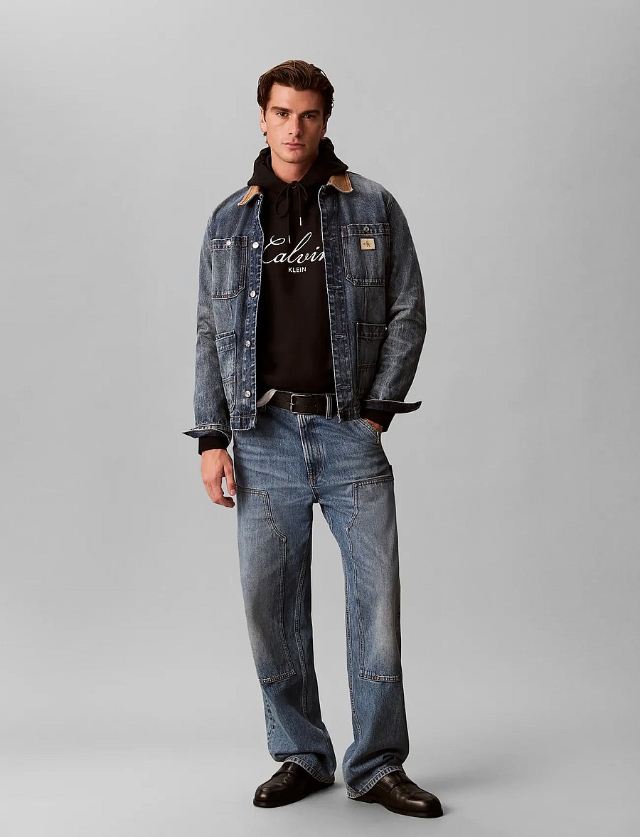 Calvin Klein Jeans - LS PREMIUM TERRY OCT SCRIPT LOGO - kapuzenpullover - black - 3