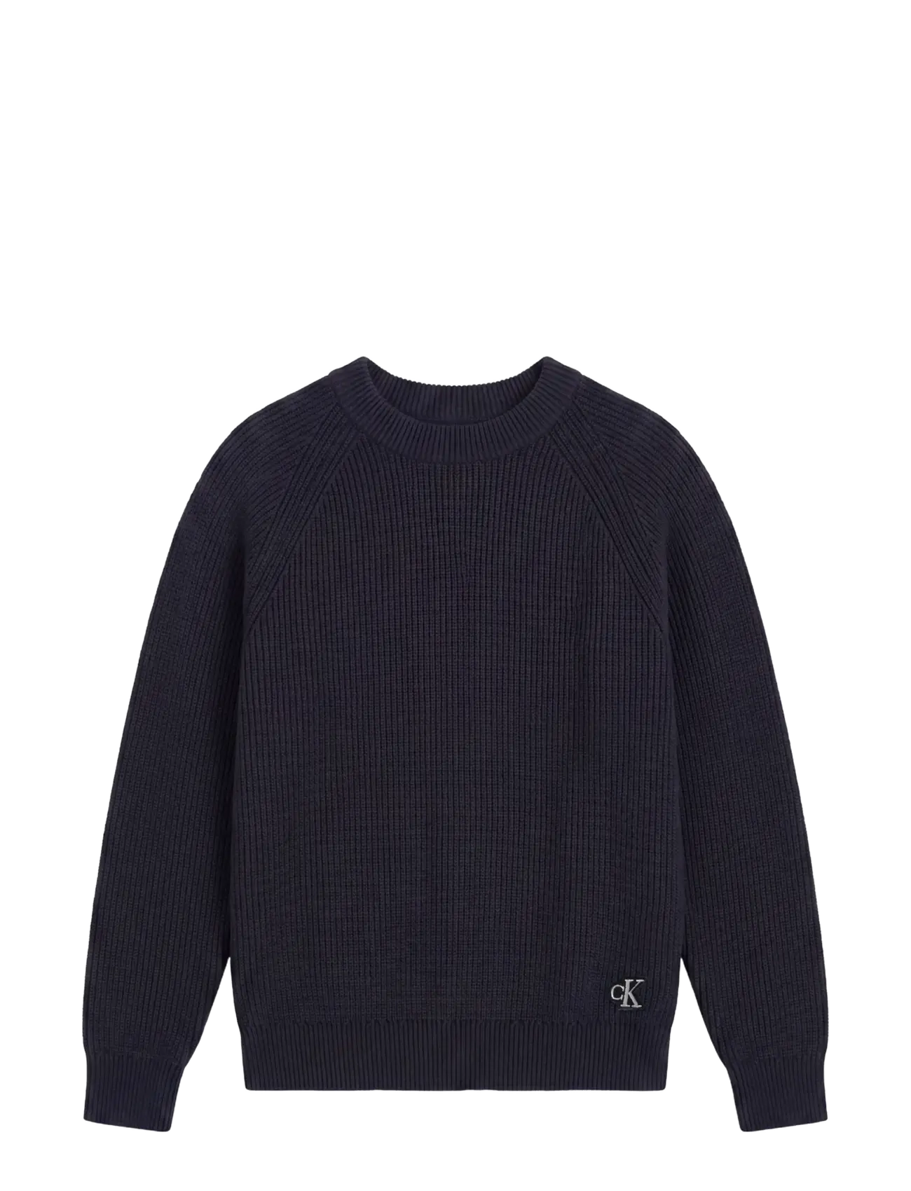 Calvin Klein Jeans - LS WOOL BLEND RAGLAN CREWNK 7GG - dark sapphire - 1