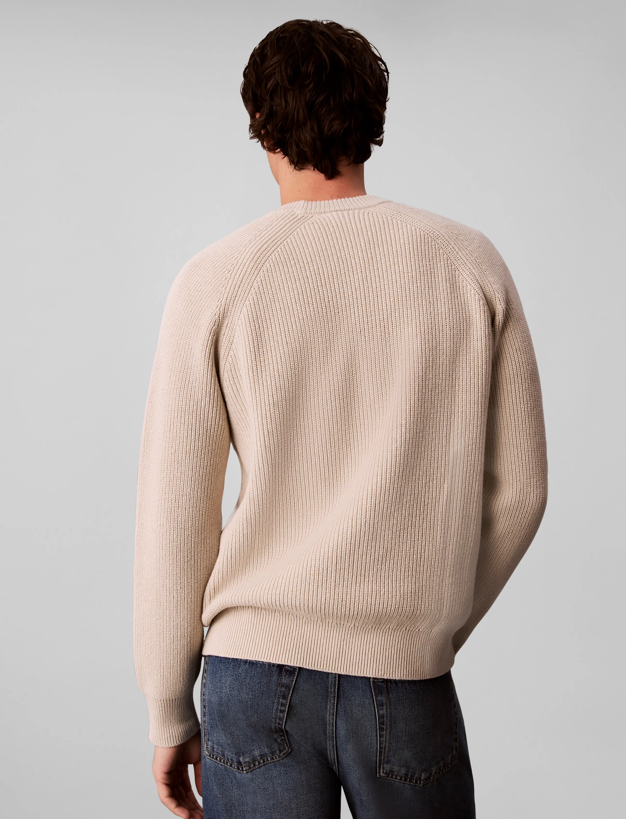 Calvin Klein Jeans - LS WOOL BLEND RAGLAN CREWNK 7GG - rundhals - moonstruck - 2