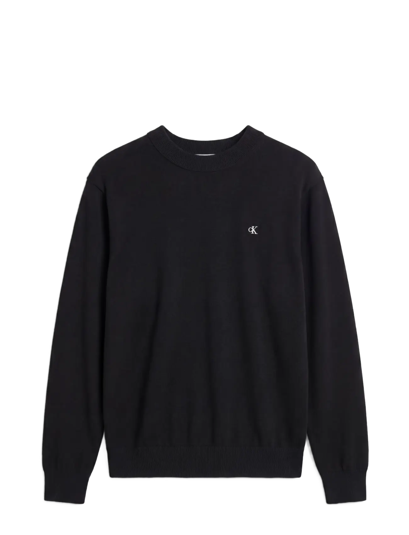 Calvin Klein Jeans - LS EU CLSC CTTN CRWNK SWTR 12GG - rundhalsad - black - 1